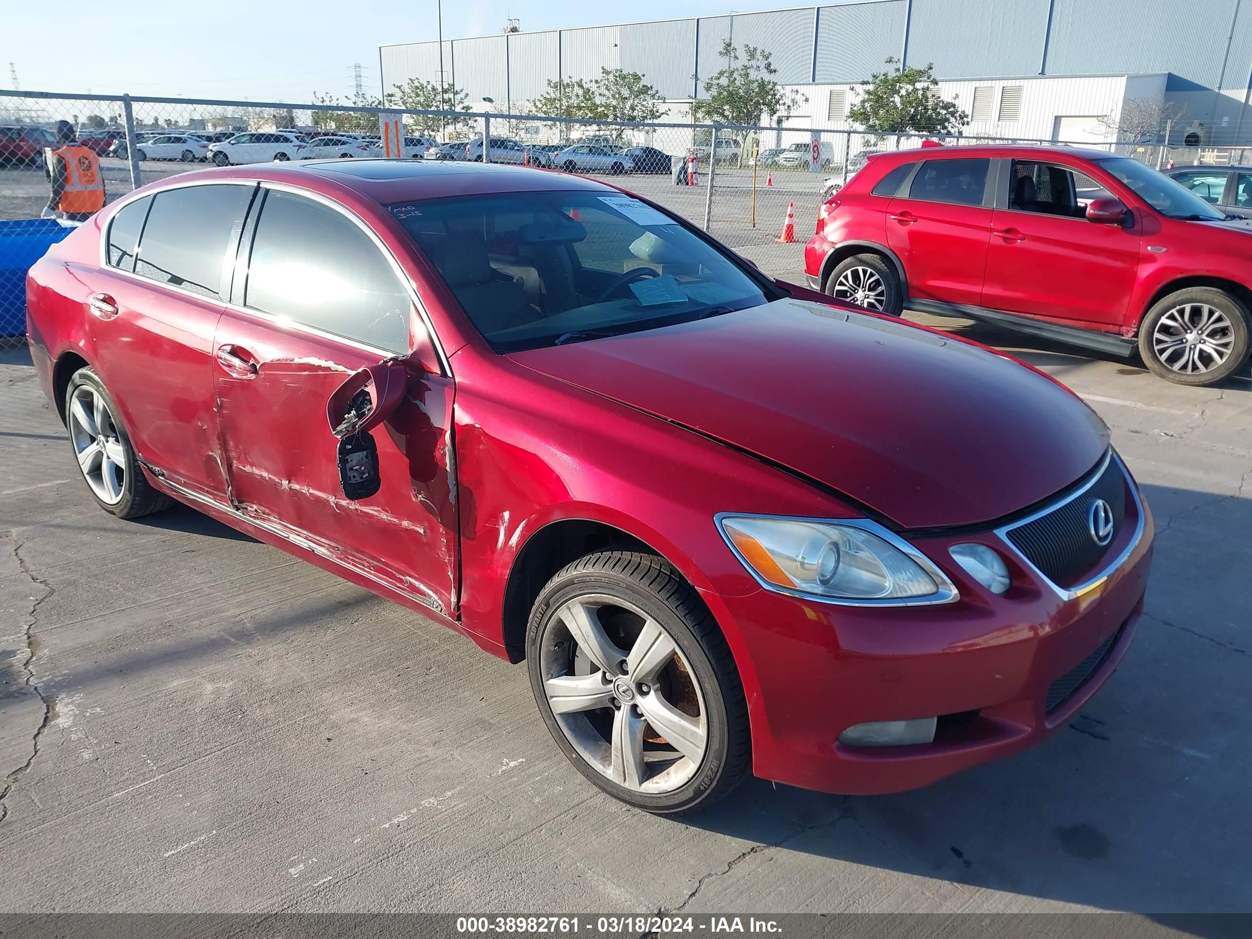 LEXUS GS 2007 jthbe96s970024216