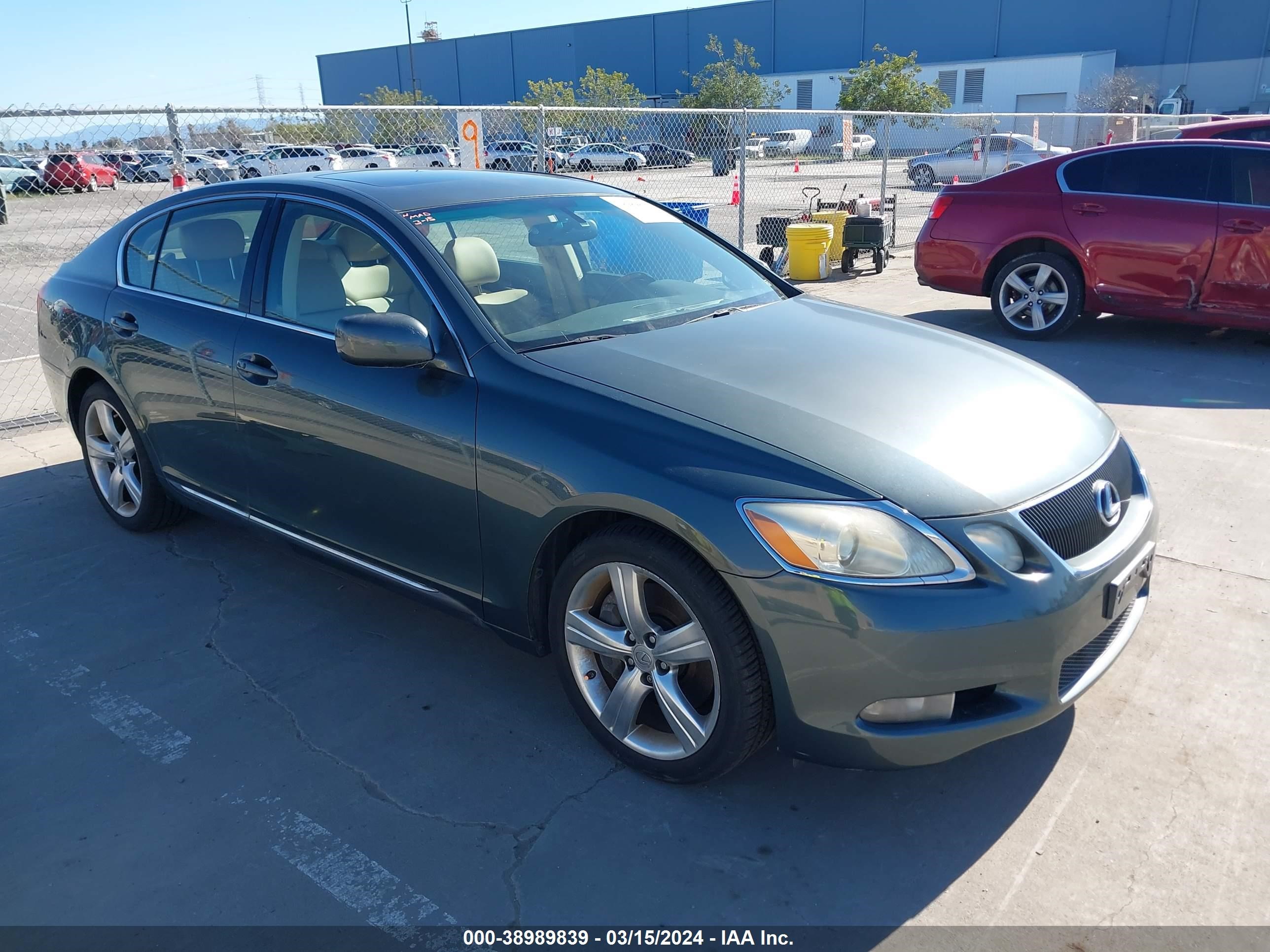 LEXUS GS 2007 jthbe96s970024393