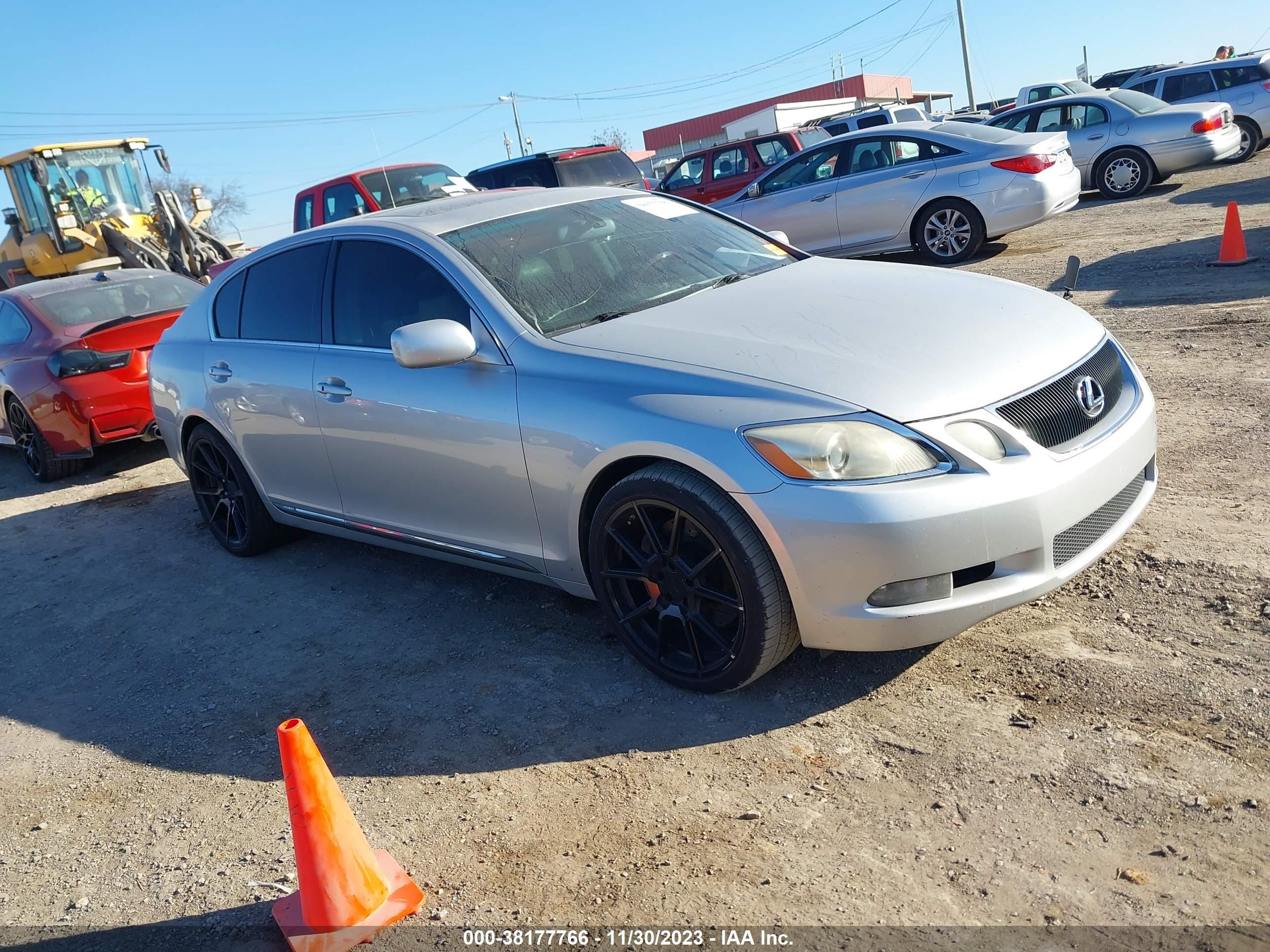 LEXUS GS 2007 jthbe96sx70019686