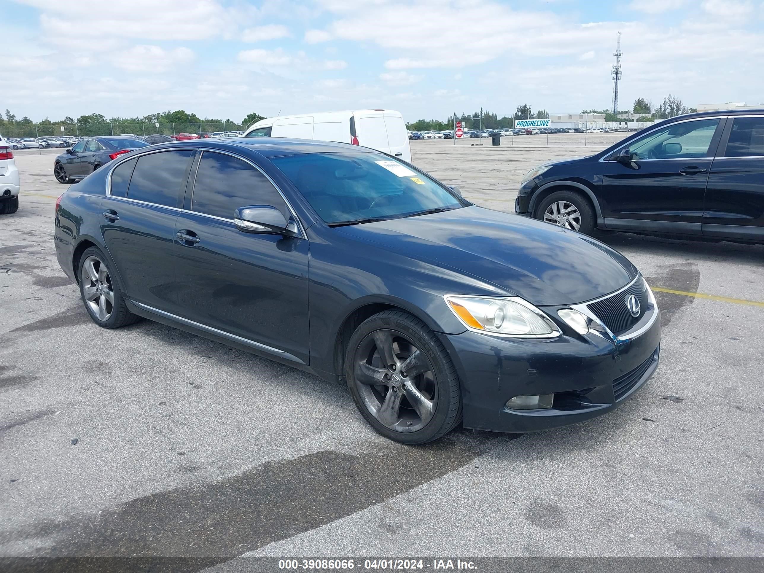 LEXUS GS 2008 jthbe96sx80039308