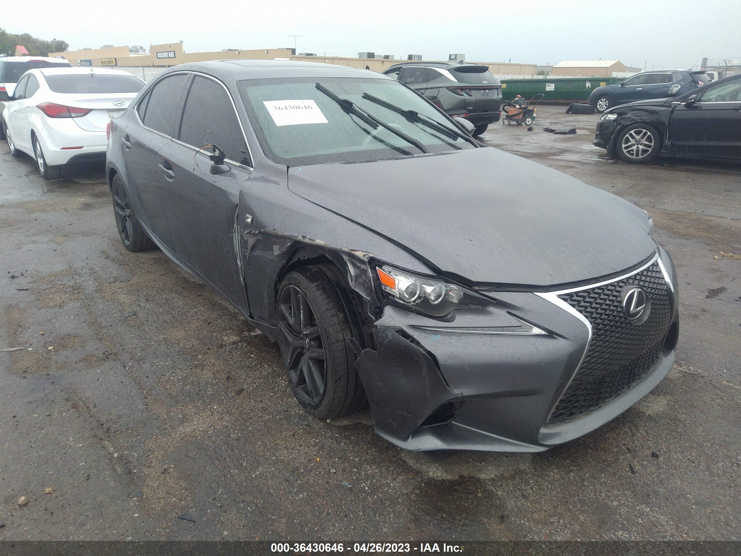 LEXUS IS 2015 jthbf1d29f5055078