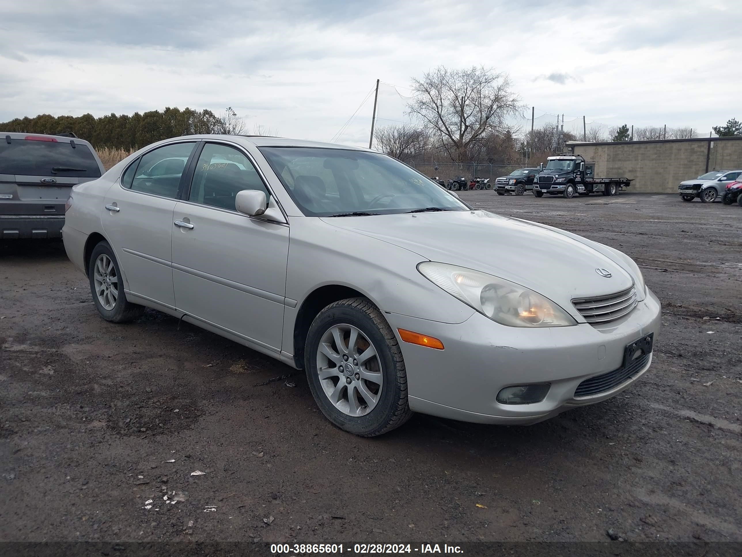 LEXUS ES 2002 jthbf30g020019588