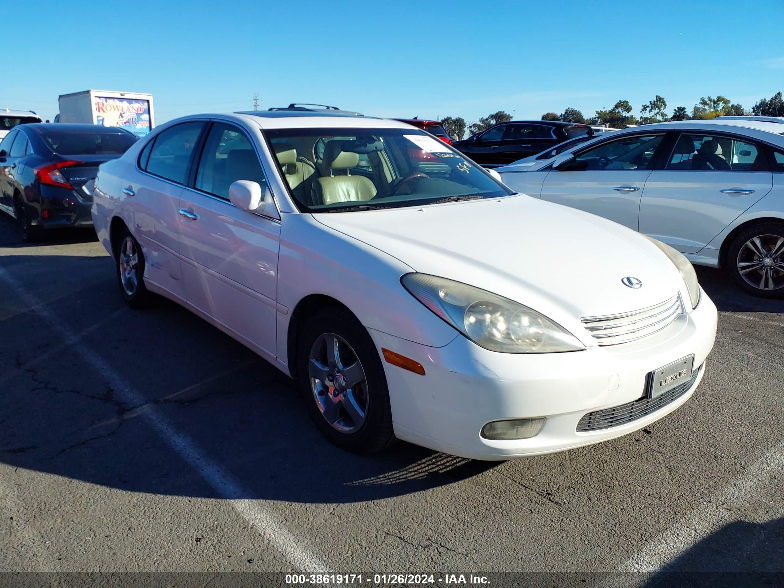 LEXUS ES 2002 jthbf30g025036961