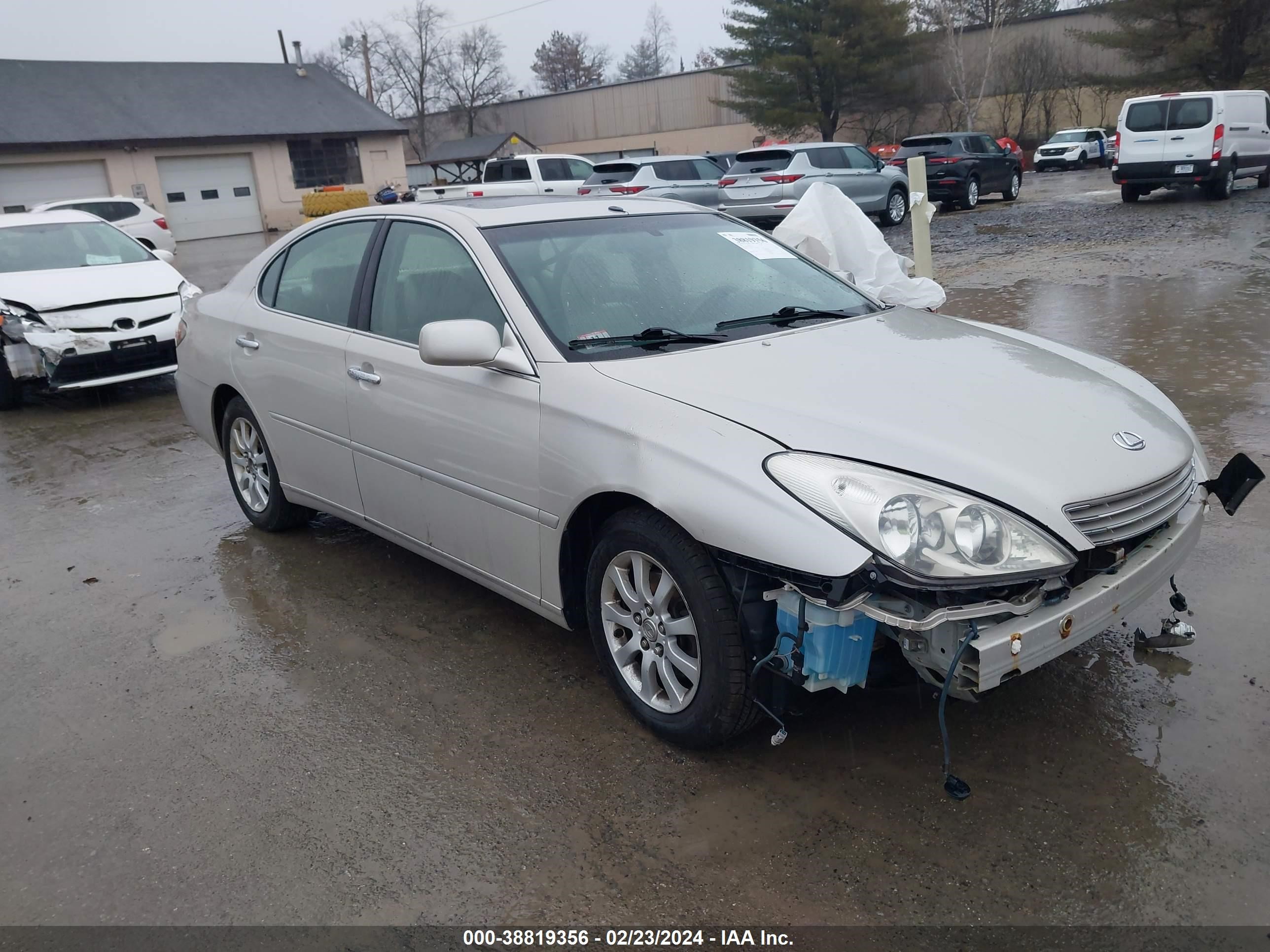 LEXUS ES 2002 jthbf30g120037016