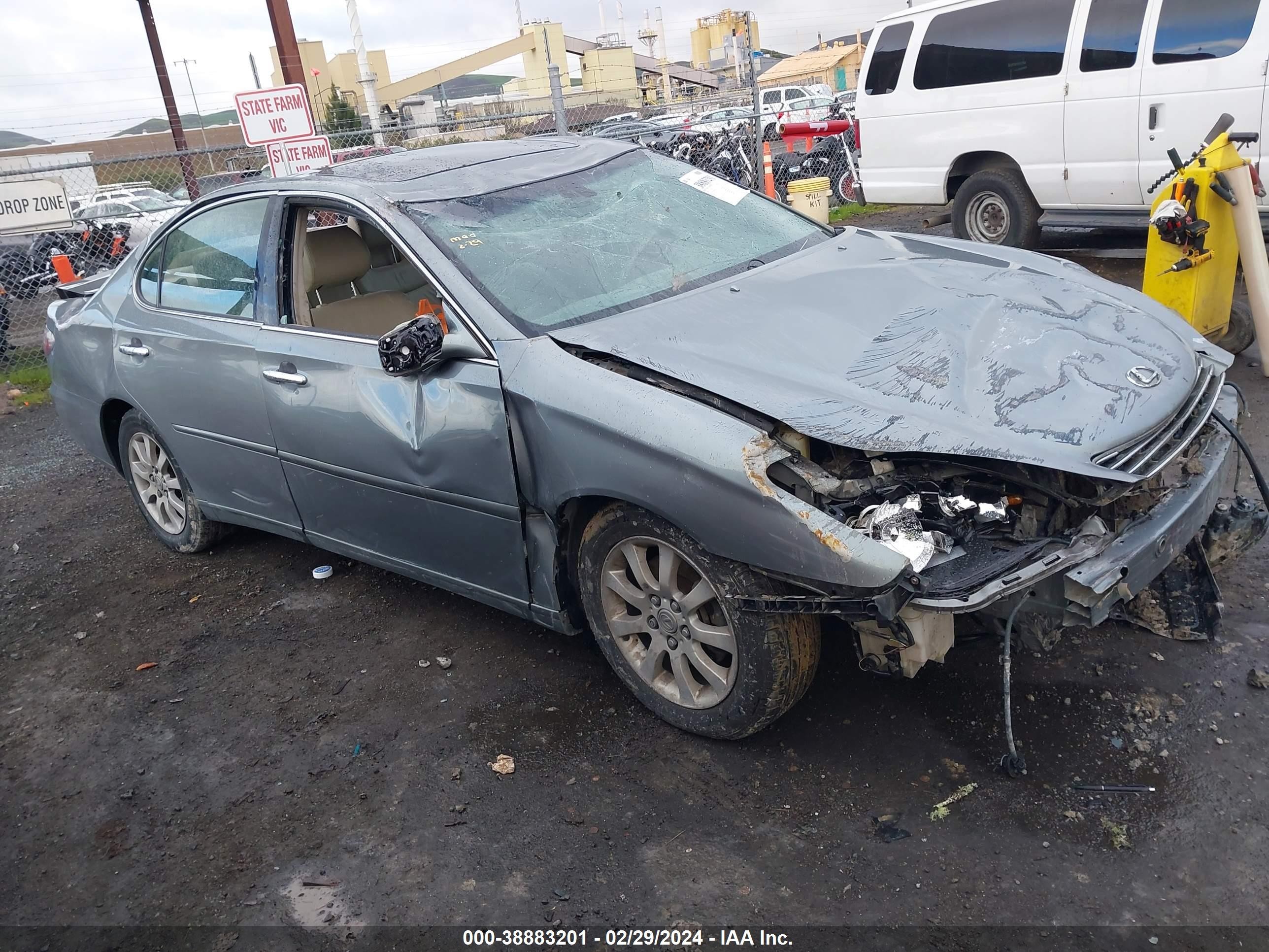 LEXUS ES 2002 jthbf30g120081193