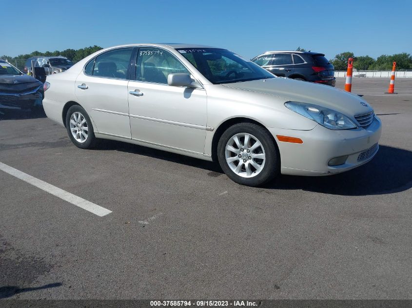 LEXUS ES 2003 jthbf30g130135819