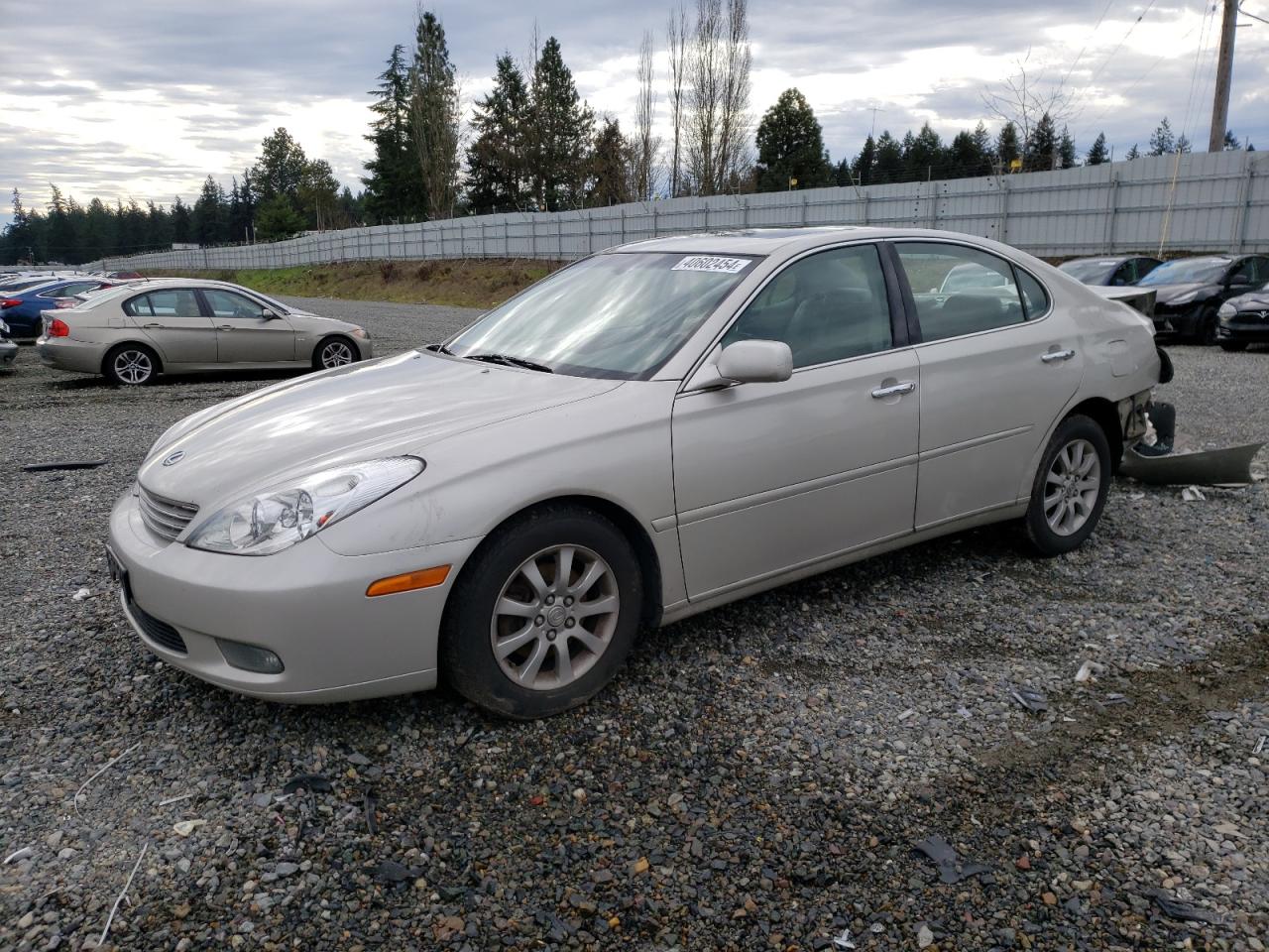 LEXUS ES 2003 jthbf30g136019727