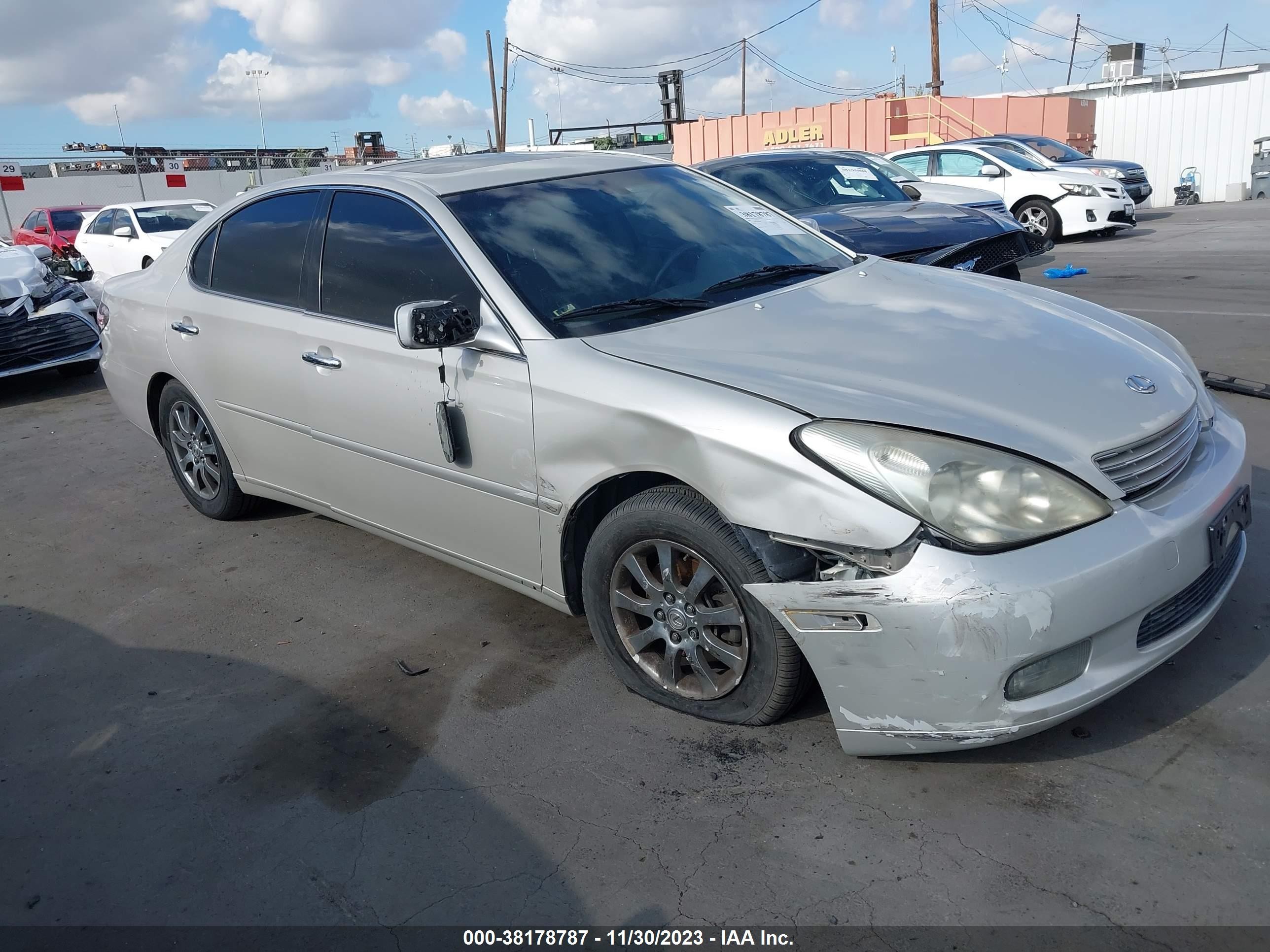 LEXUS ES 2002 jthbf30g220048641