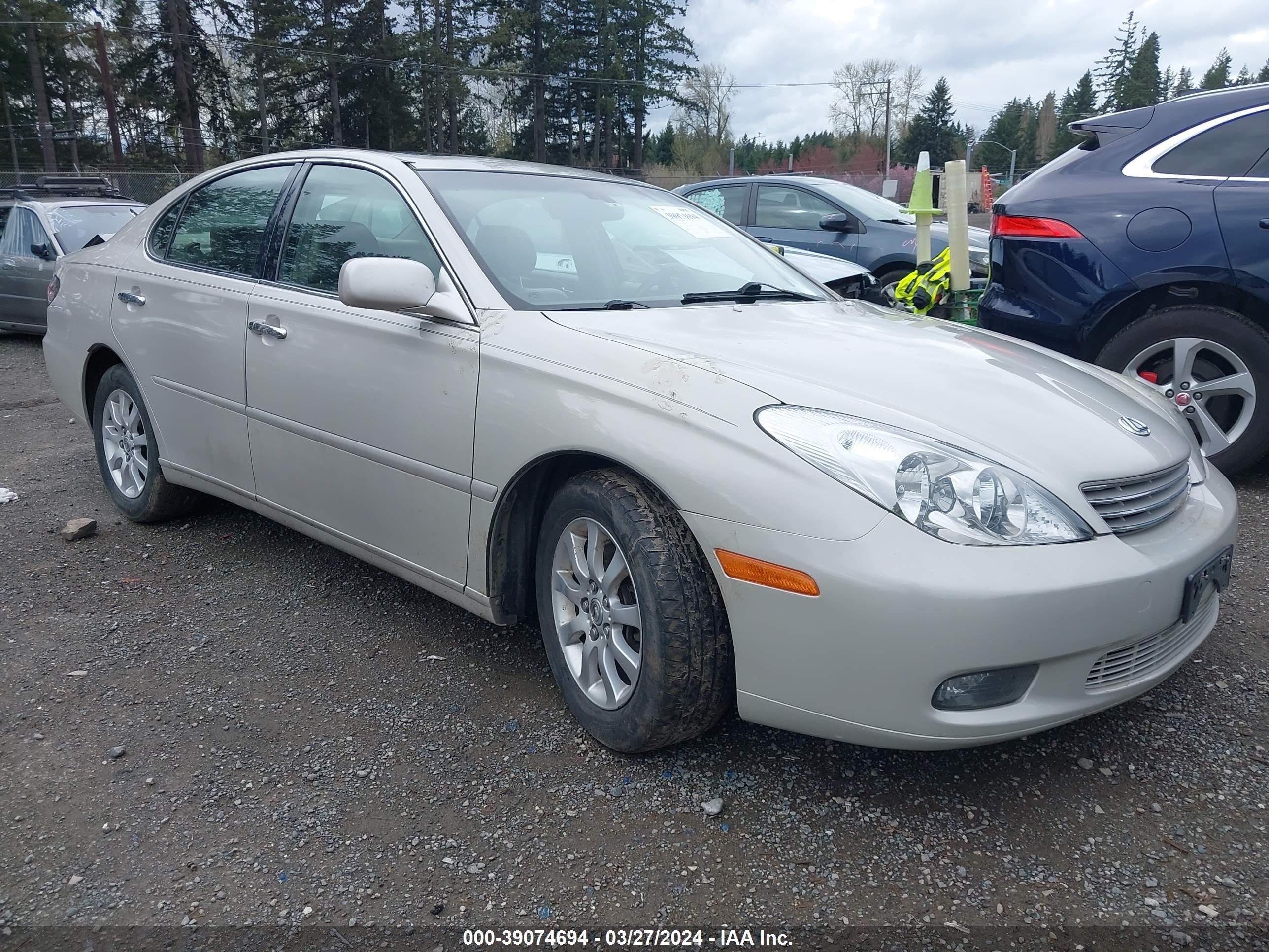 LEXUS ES 2002 jthbf30g220053399