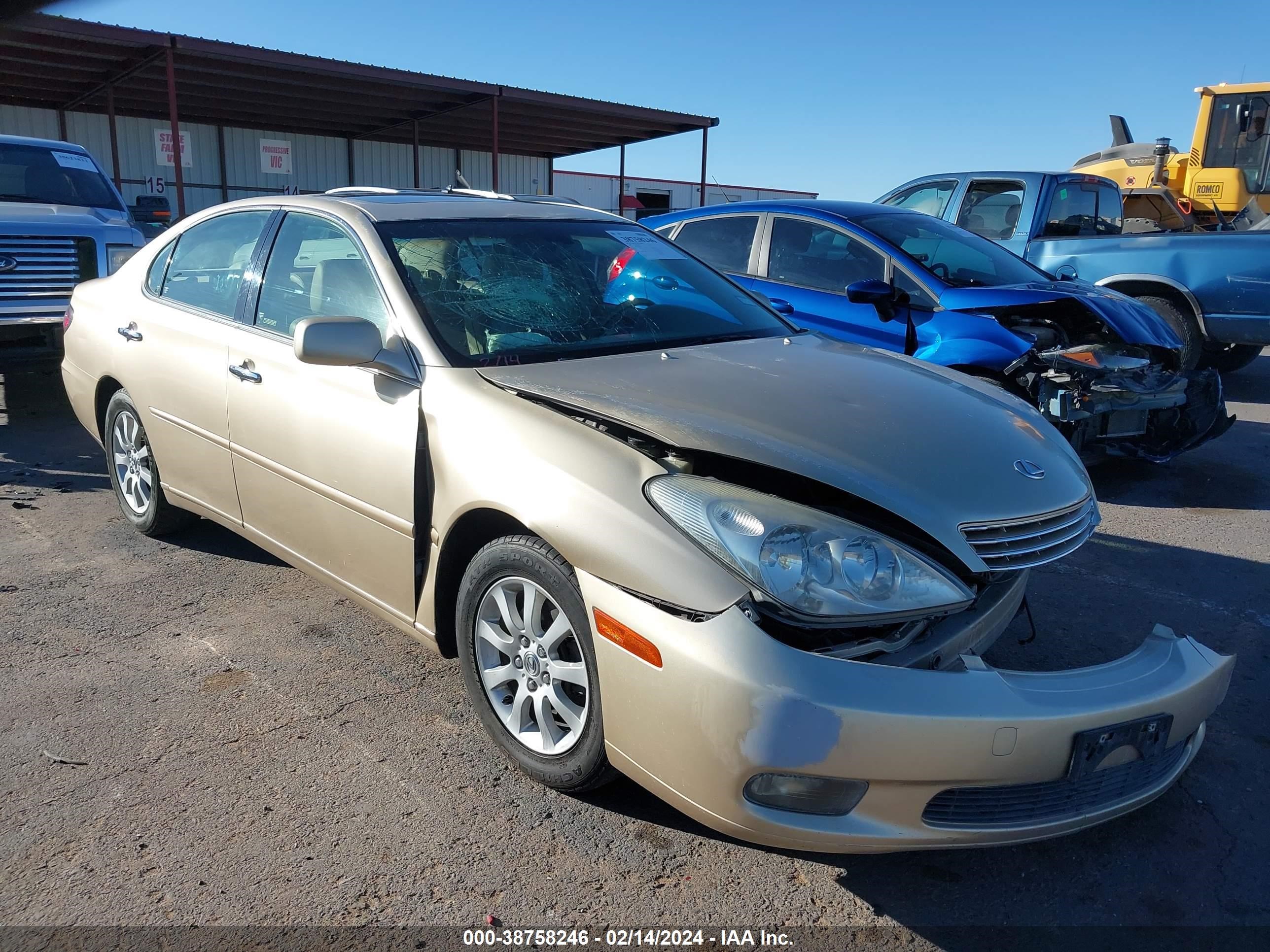 LEXUS ES 2002 jthbf30g220080618