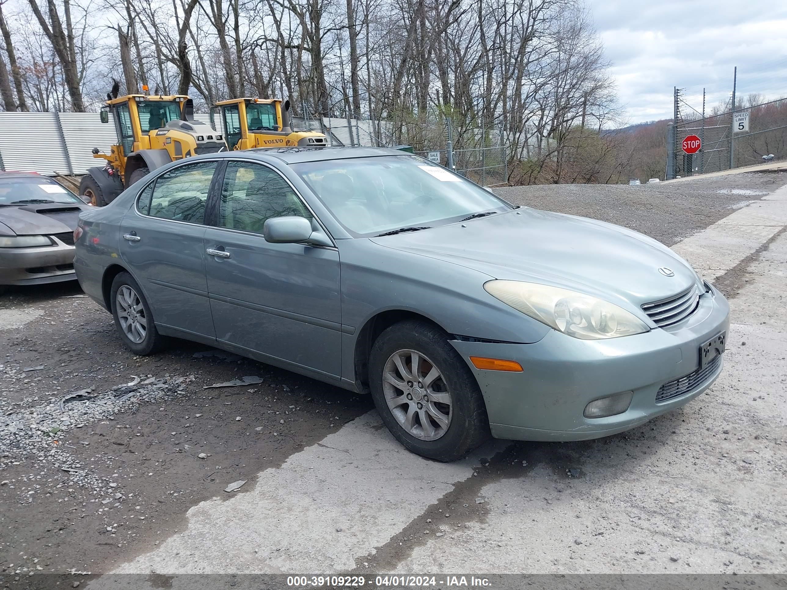 LEXUS ES 2003 jthbf30g230112548