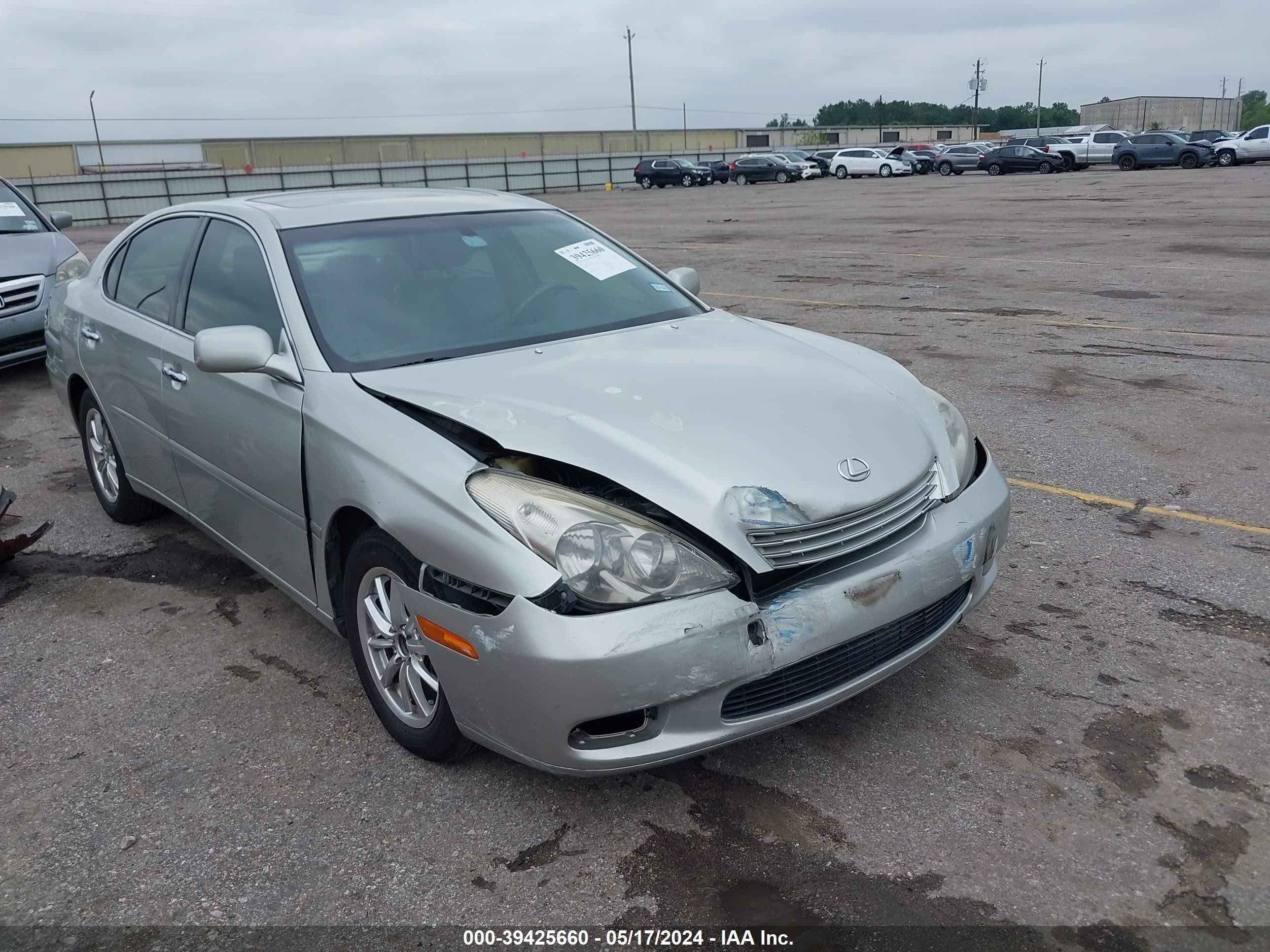 LEXUS ES 2003 jthbf30g236018876