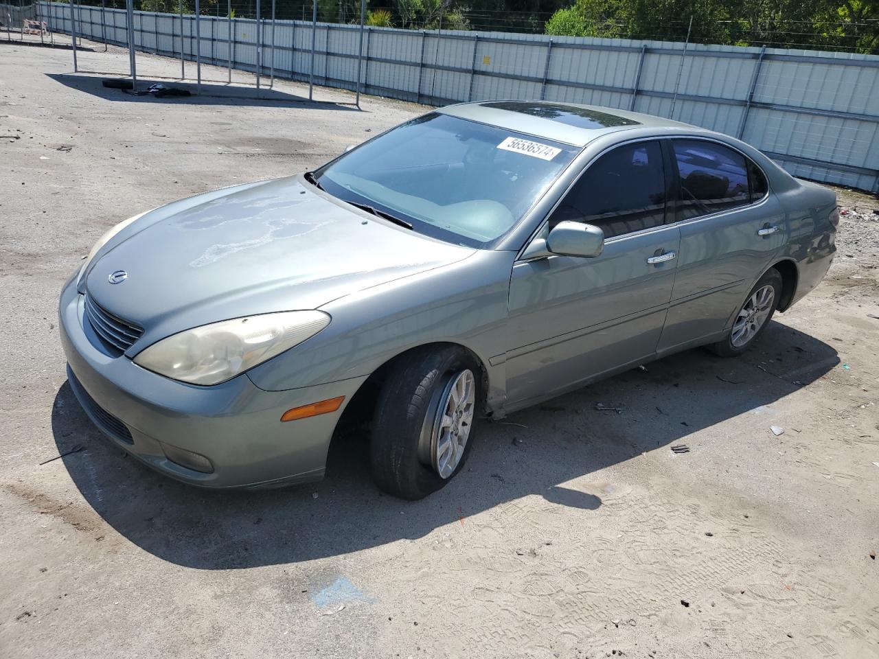 LEXUS ES 2002 jthbf30g320050169