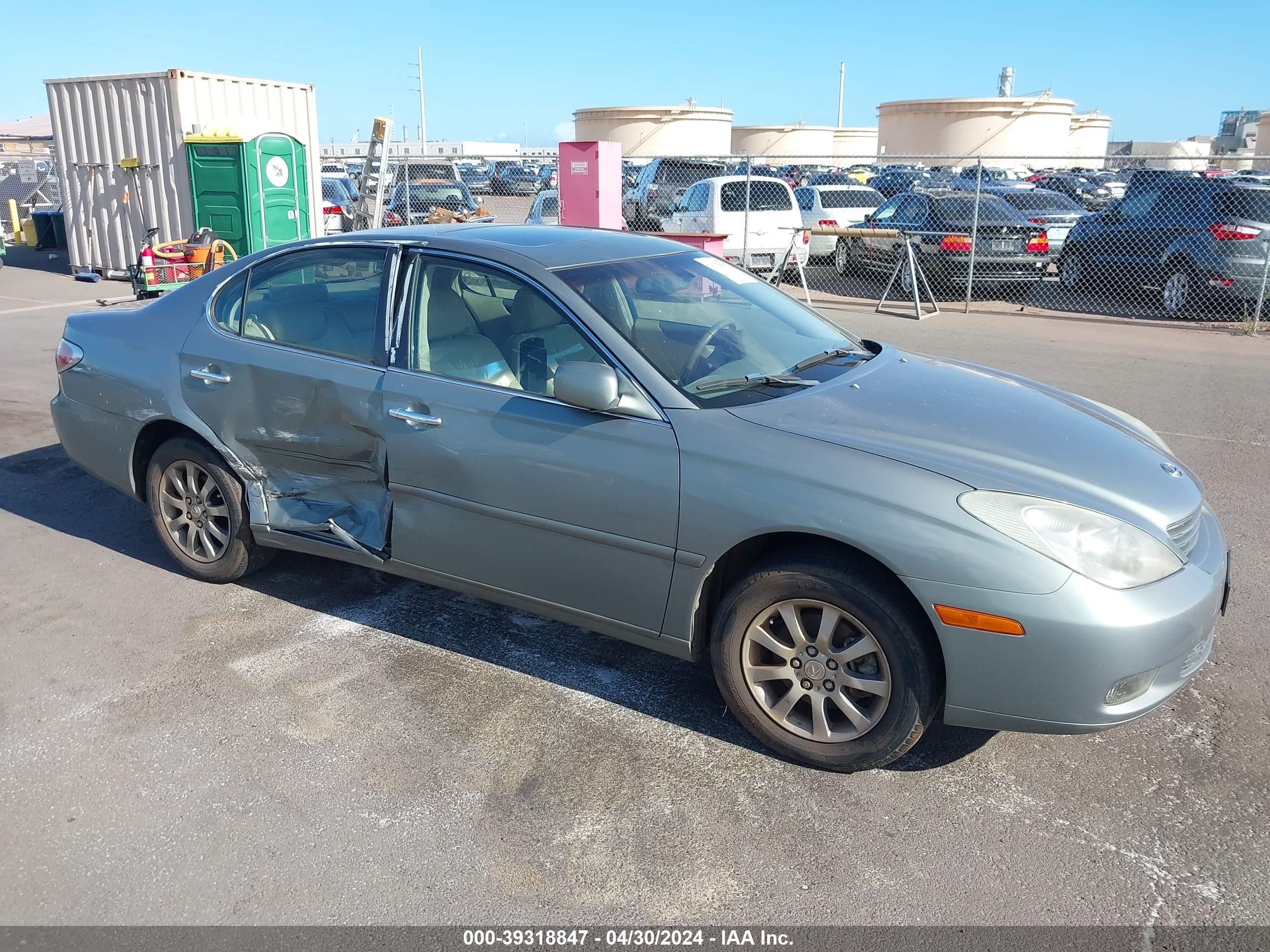 LEXUS ES 2002 jthbf30g320062855