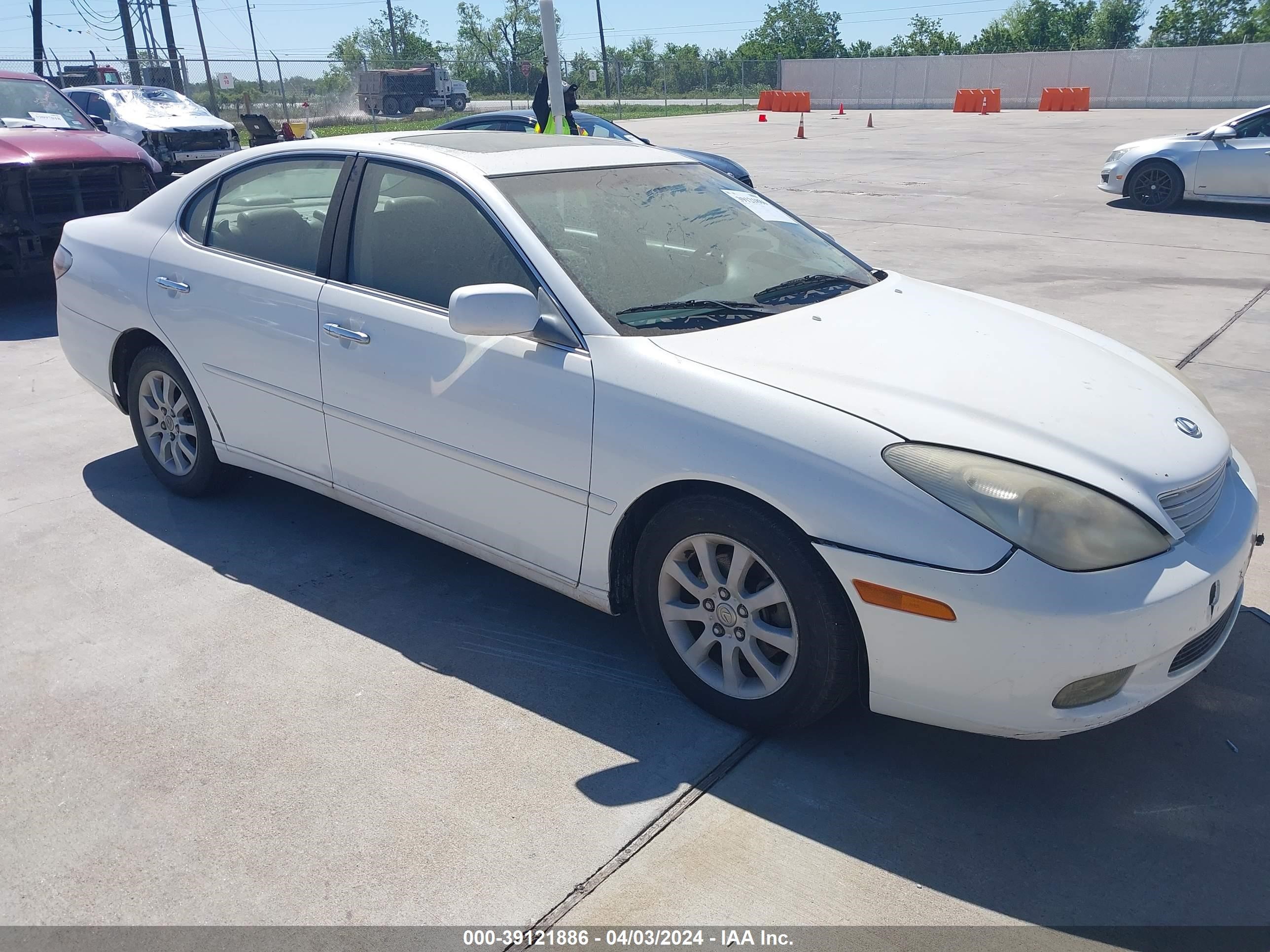 LEXUS ES 2003 jthbf30g330094268