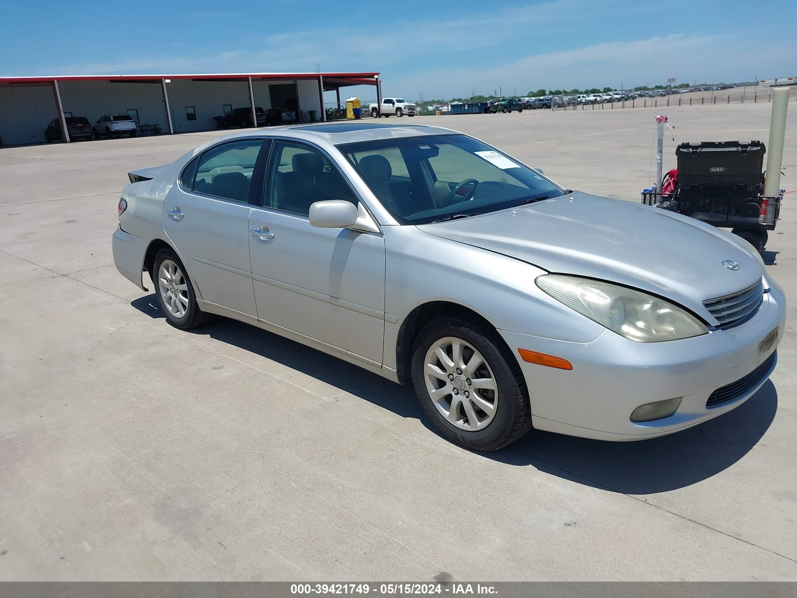 LEXUS ES 2003 jthbf30g330098904