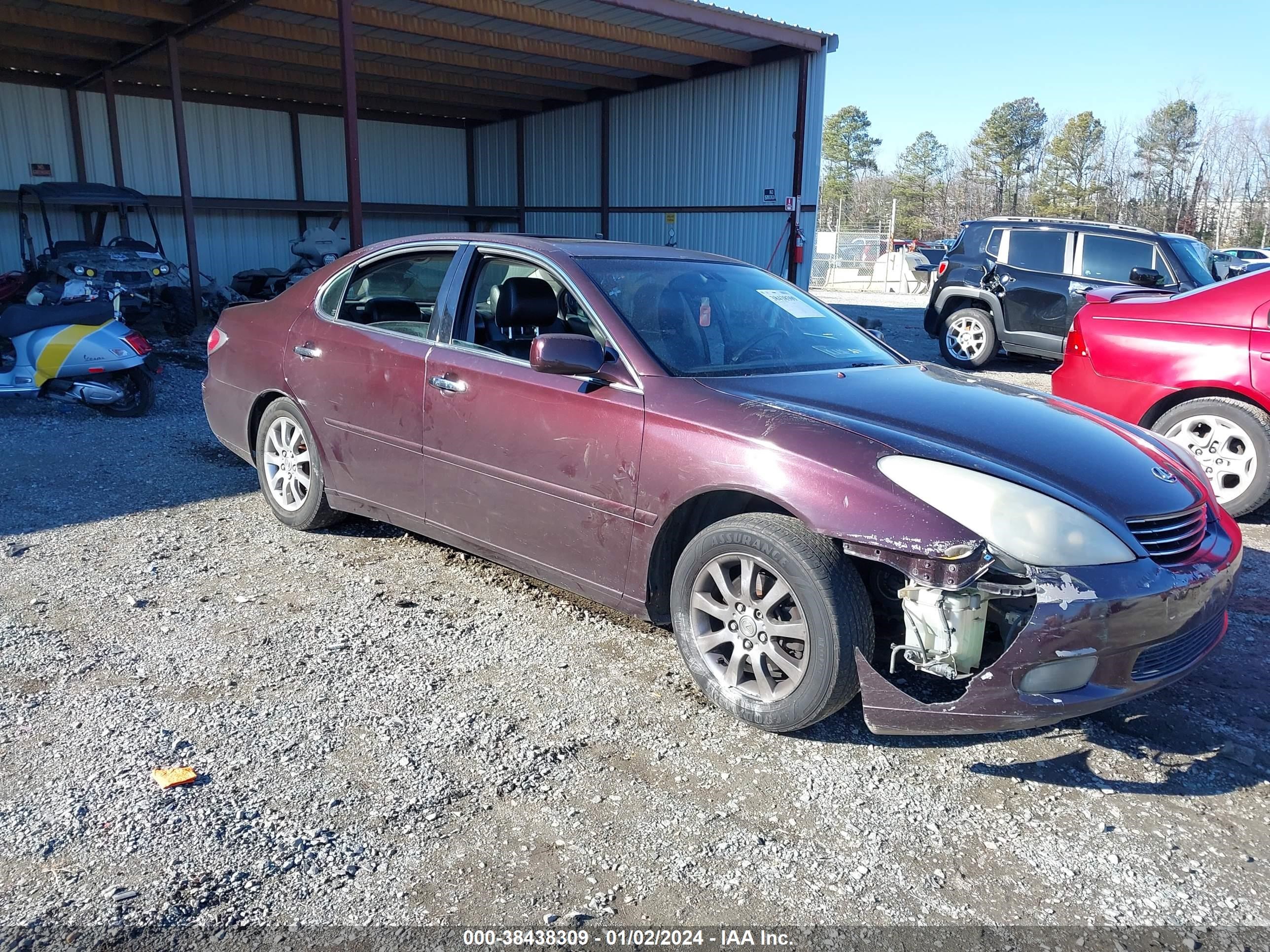 LEXUS ES 2002 jthbf30g420044137