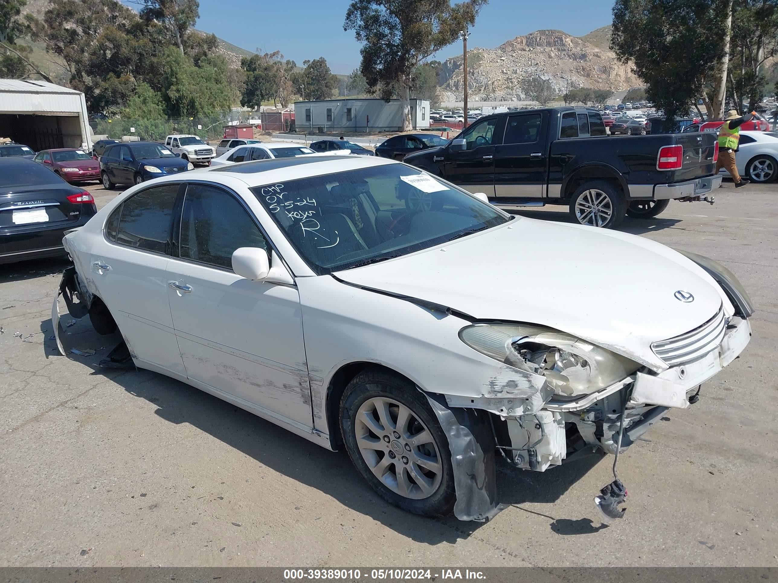 LEXUS ES 2002 jthbf30g420058460