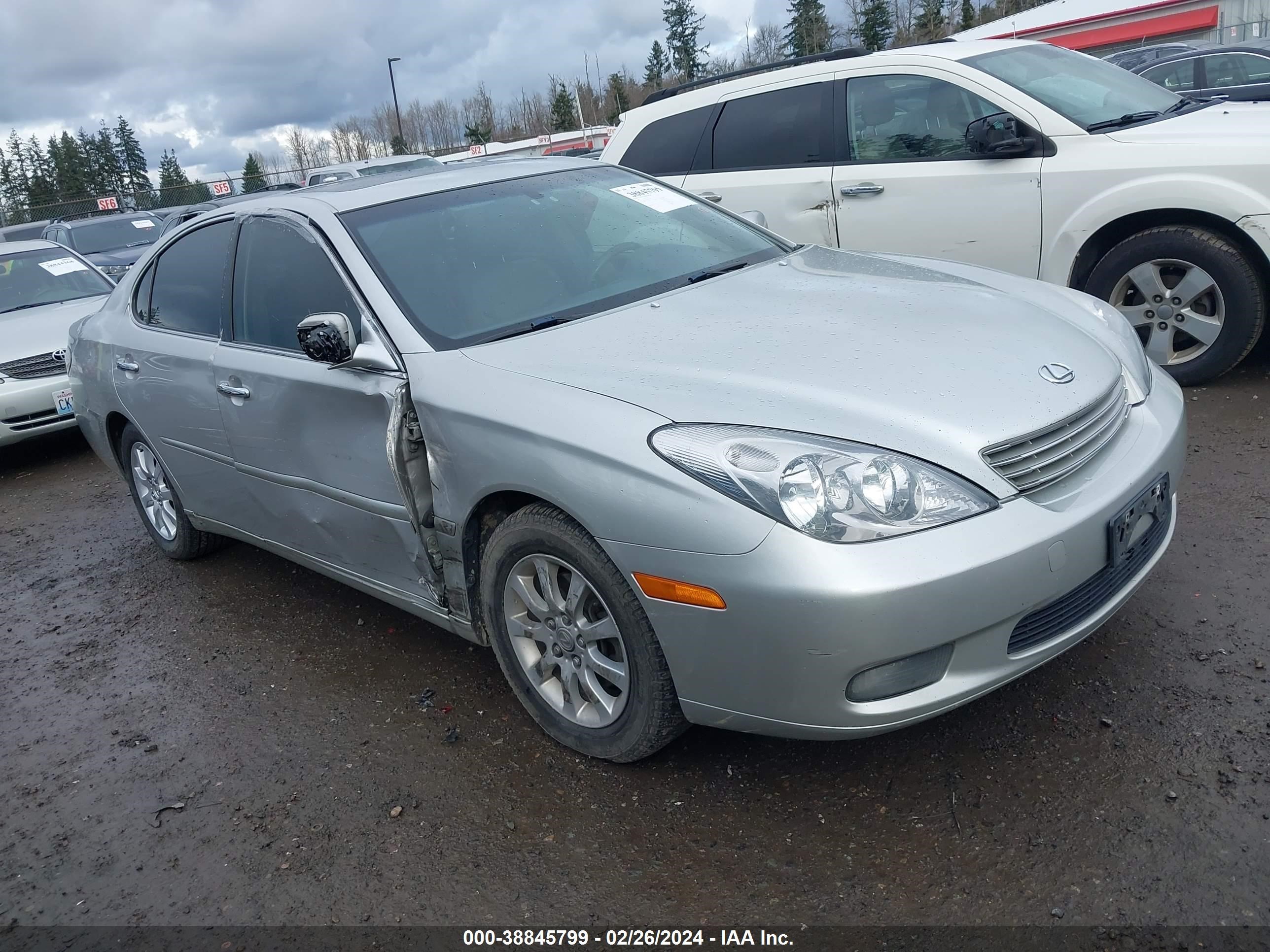 LEXUS ES 2002 jthbf30g425034226