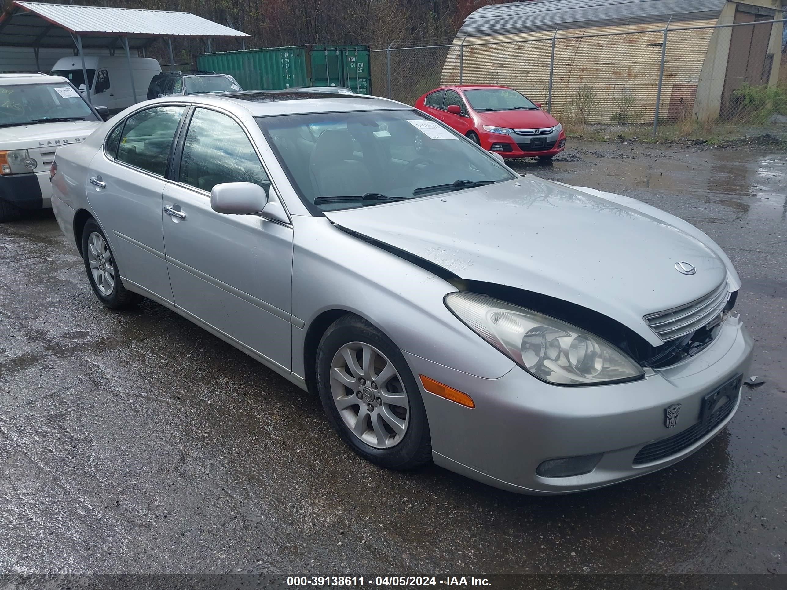 LEXUS ES 2002 jthbf30g425035330