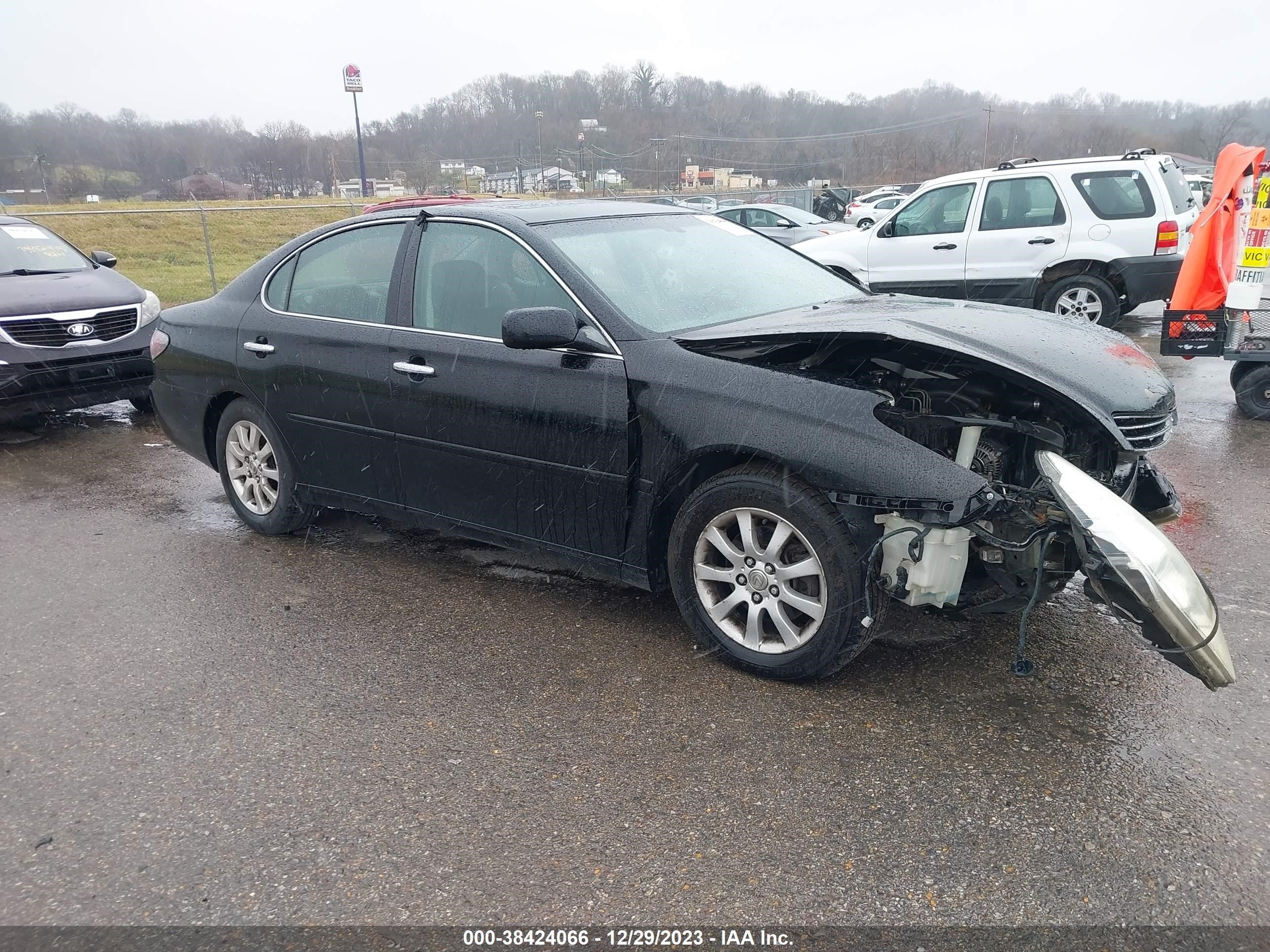 LEXUS ES 2003 jthbf30g430116570