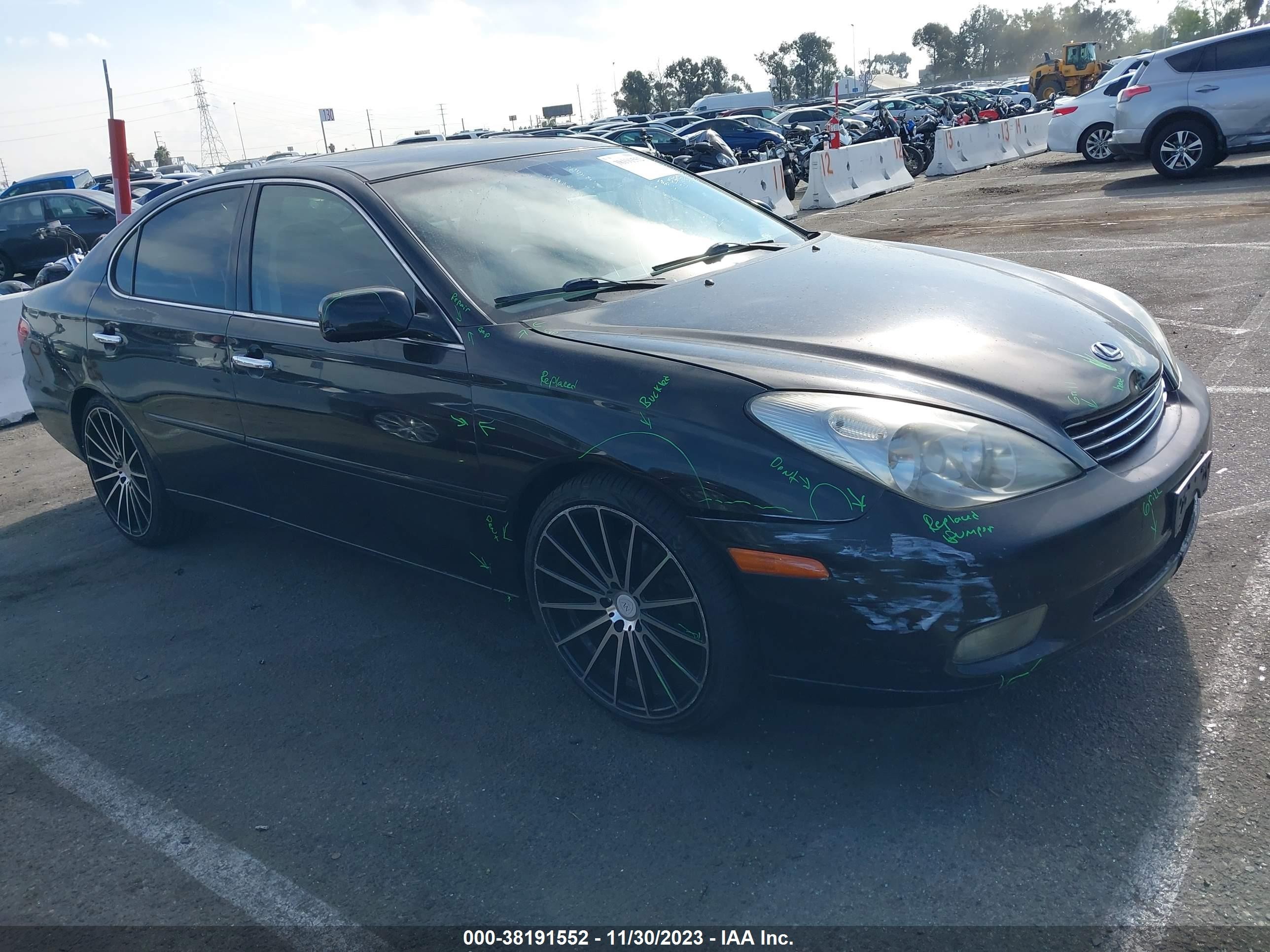 LEXUS ES 2002 jthbf30g520019621