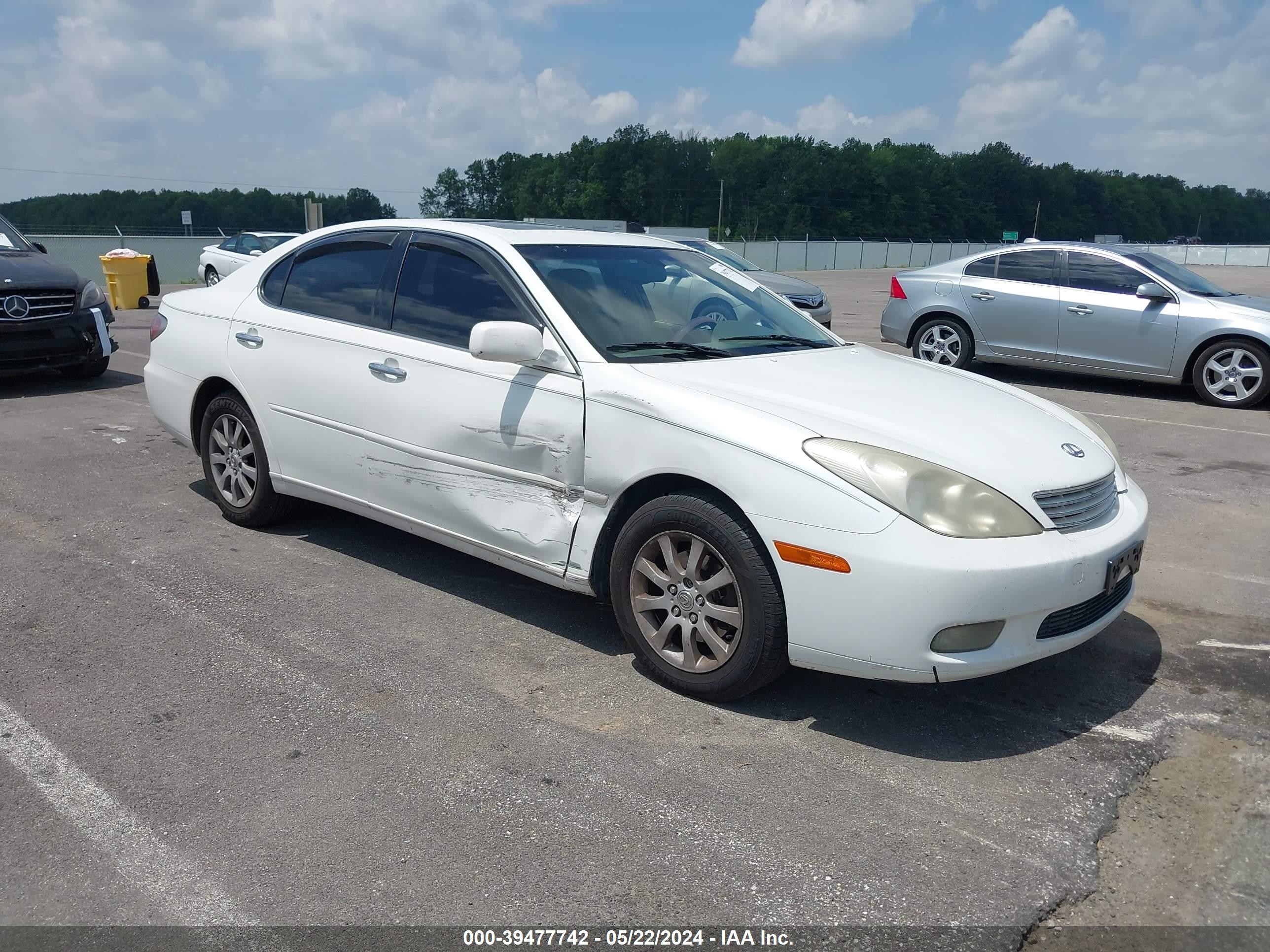 LEXUS ES 2002 jthbf30g520042865