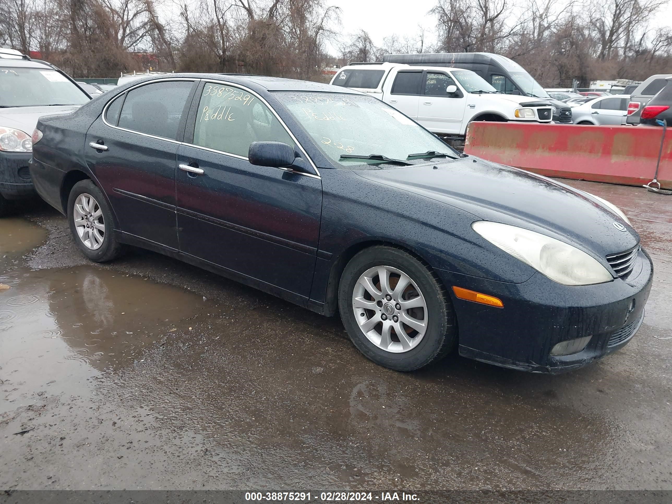 LEXUS ES 2002 jthbf30g520082914