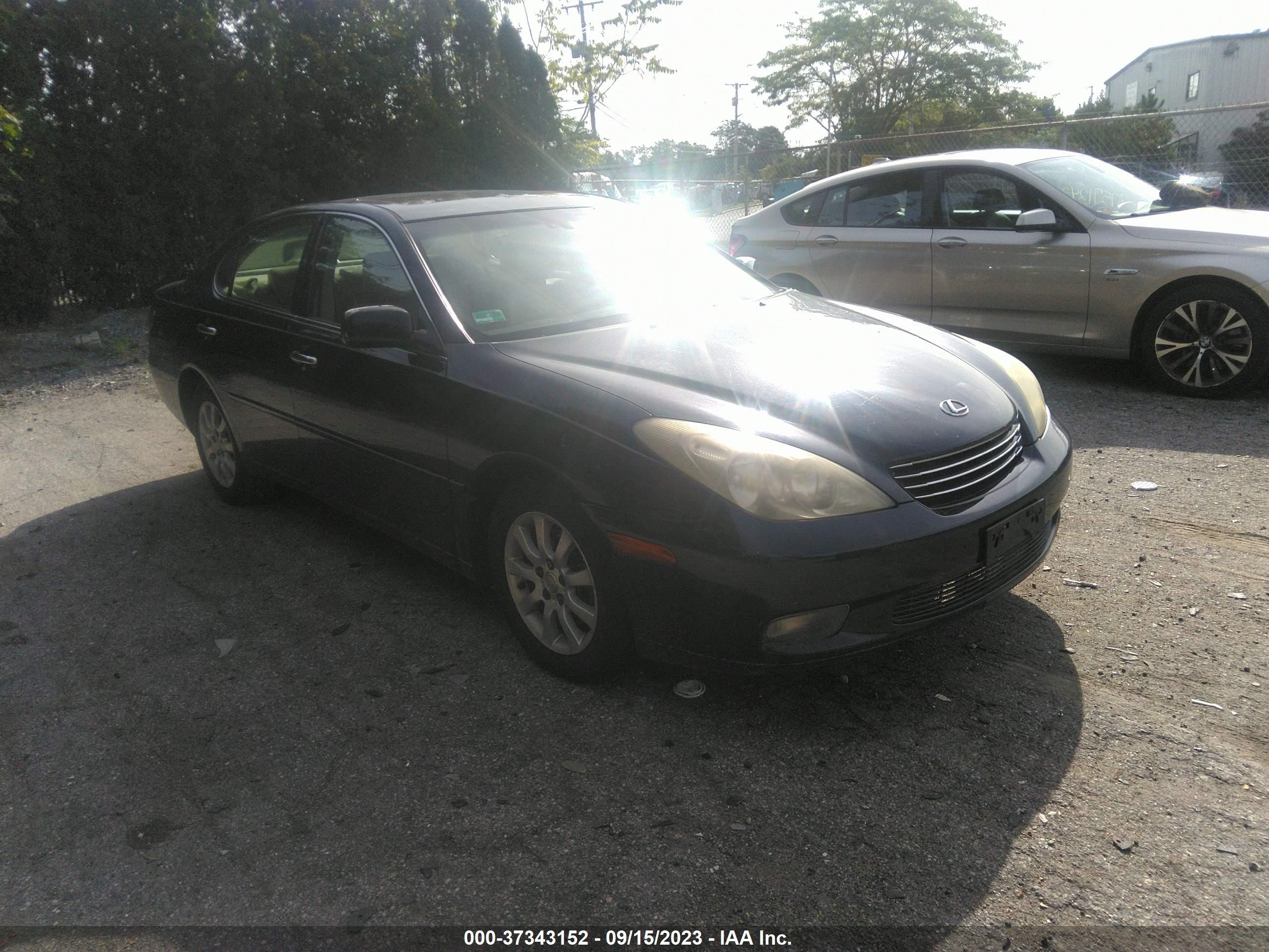 LEXUS ES 2003 jthbf30g530088133