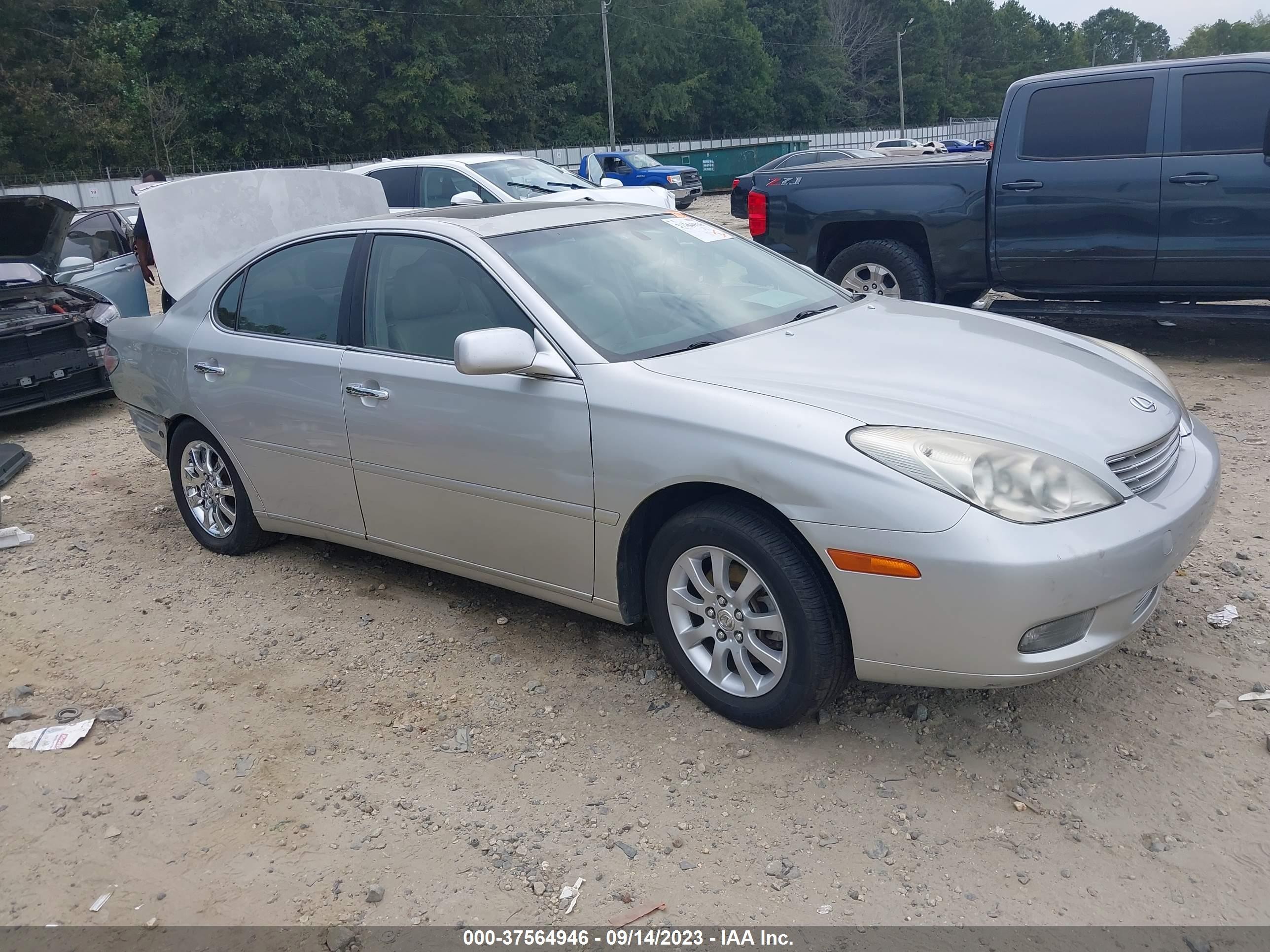 LEXUS ES 2003 jthbf30g530138237