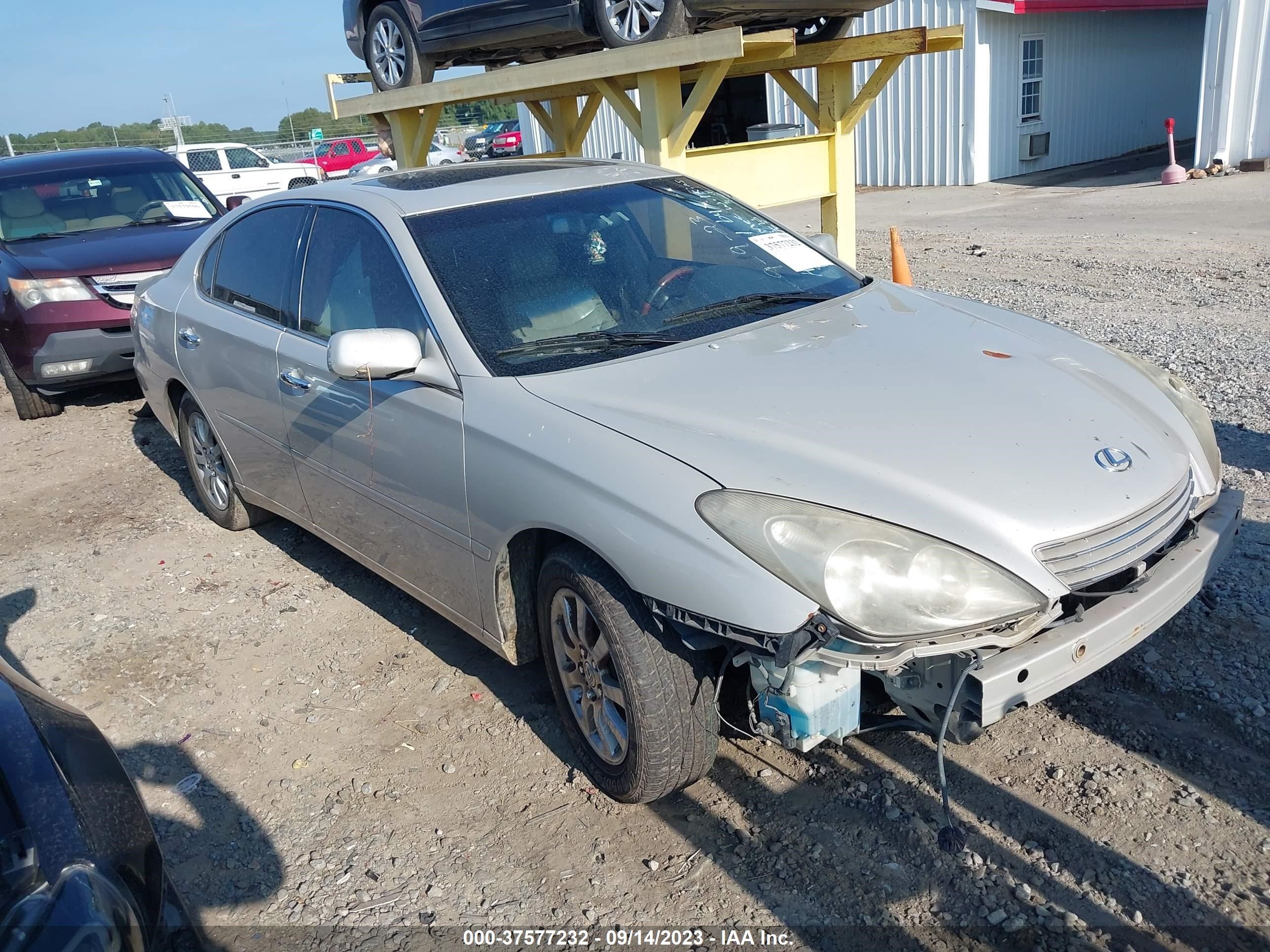 LEXUS ES 2002 jthbf30g625008663