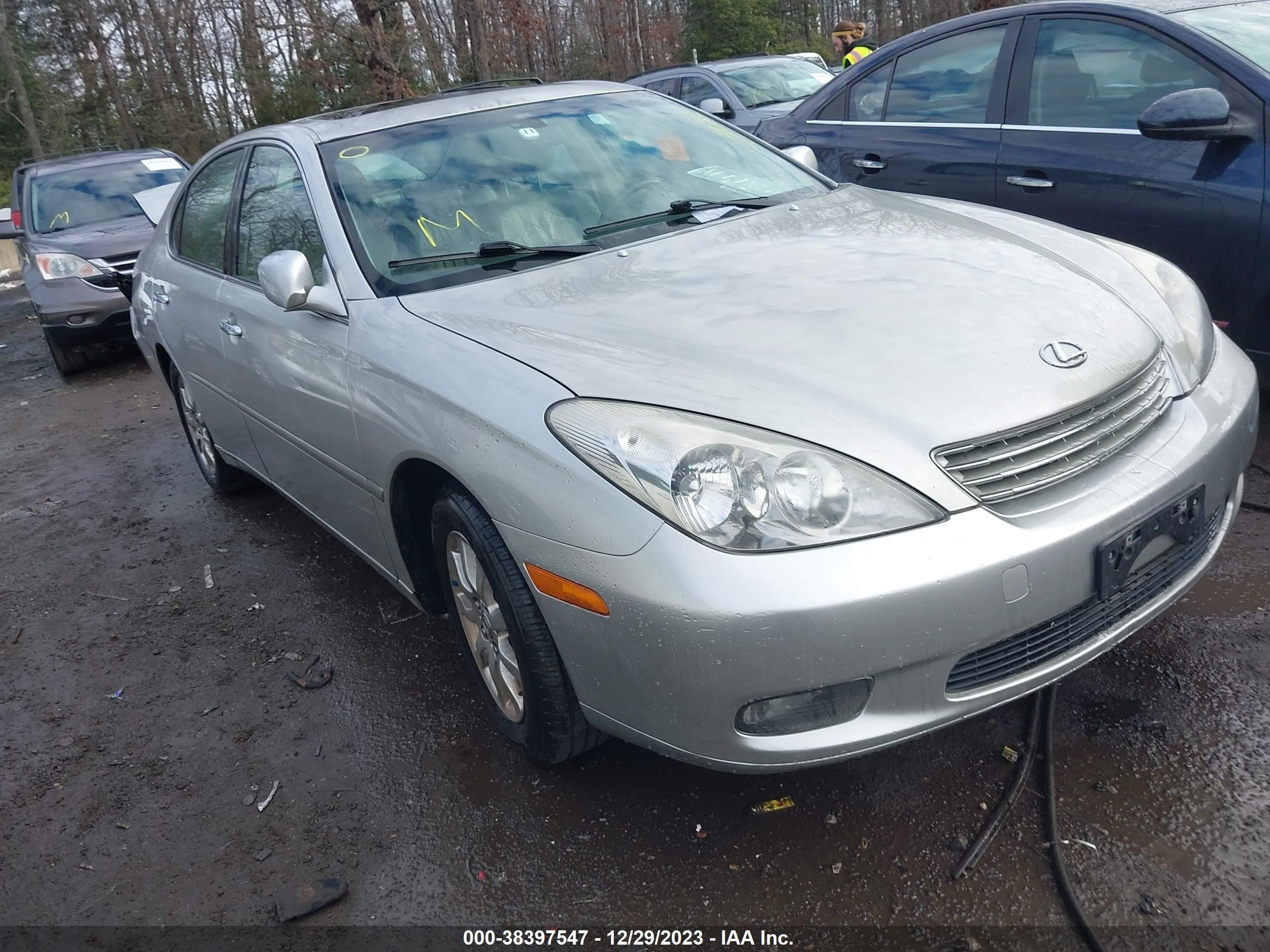 LEXUS ES 2002 jthbf30g625011465