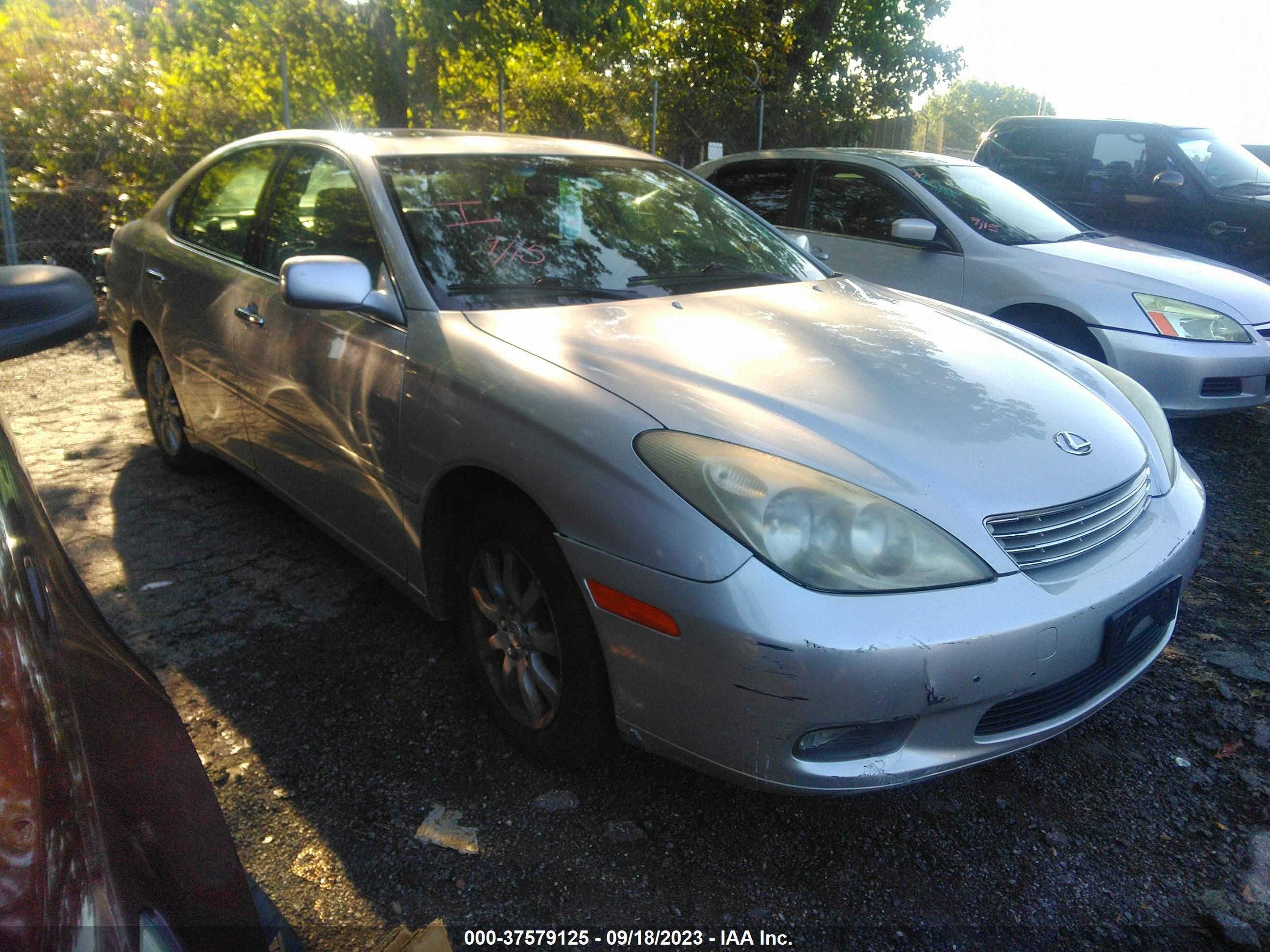 LEXUS ES 2003 jthbf30g630103951