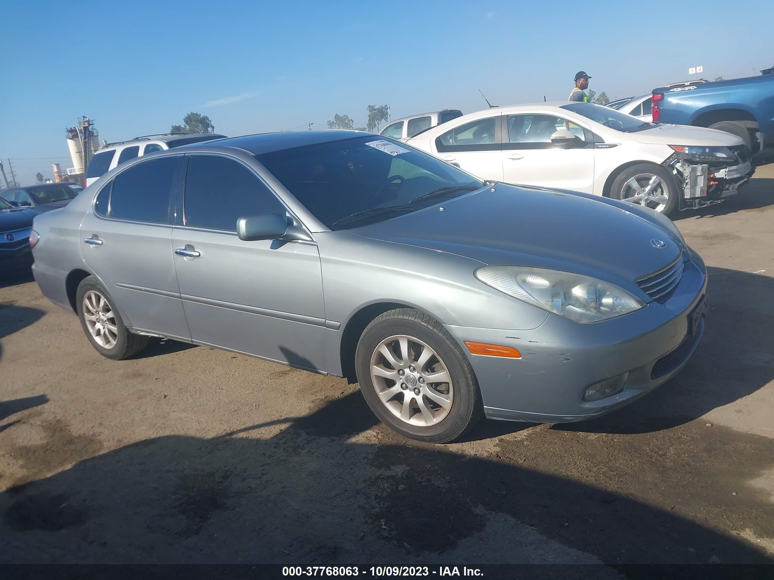 LEXUS ES 2003 jthbf30g630143883