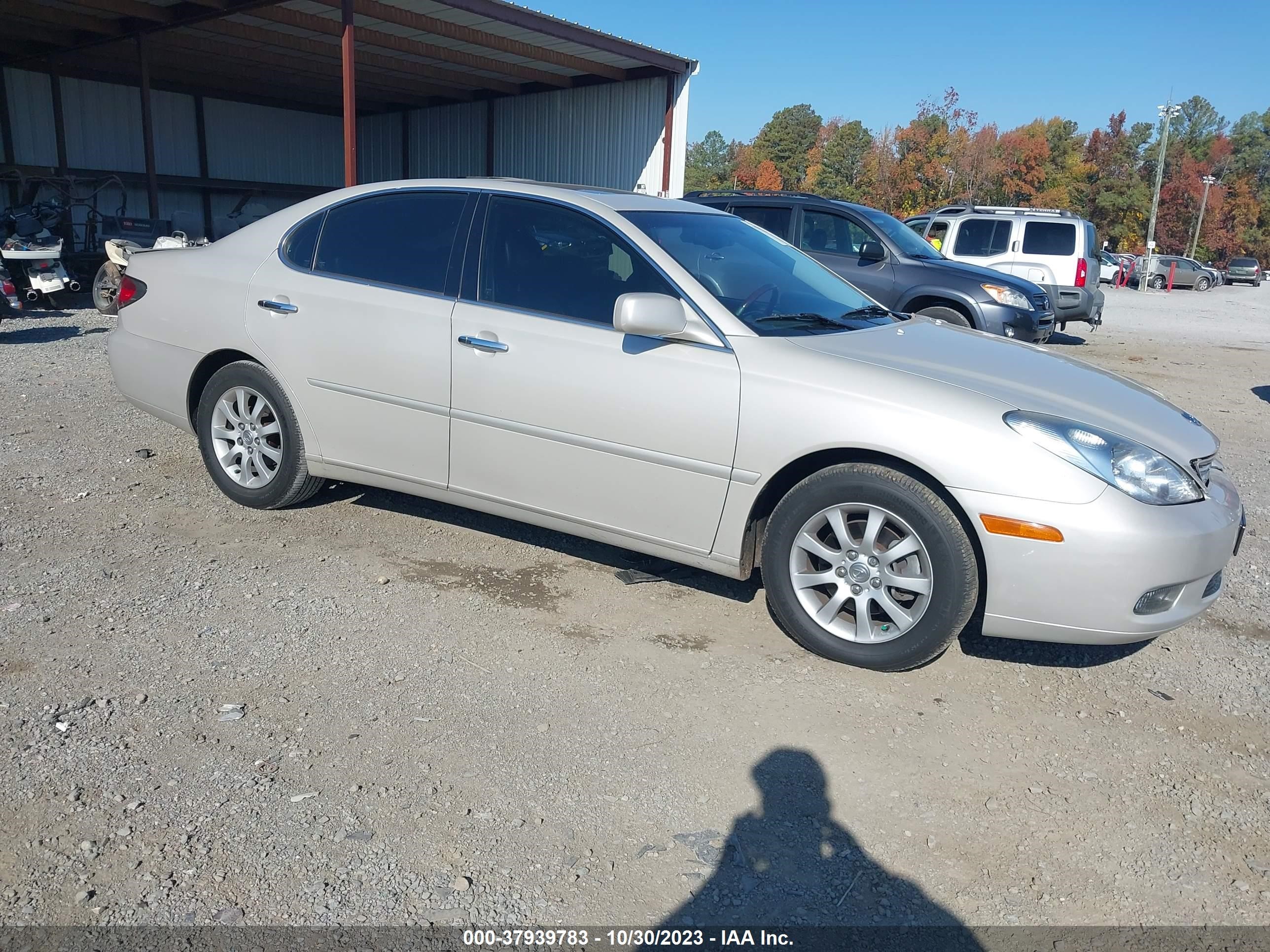 LEXUS ES 2002 jthbf30g720033231