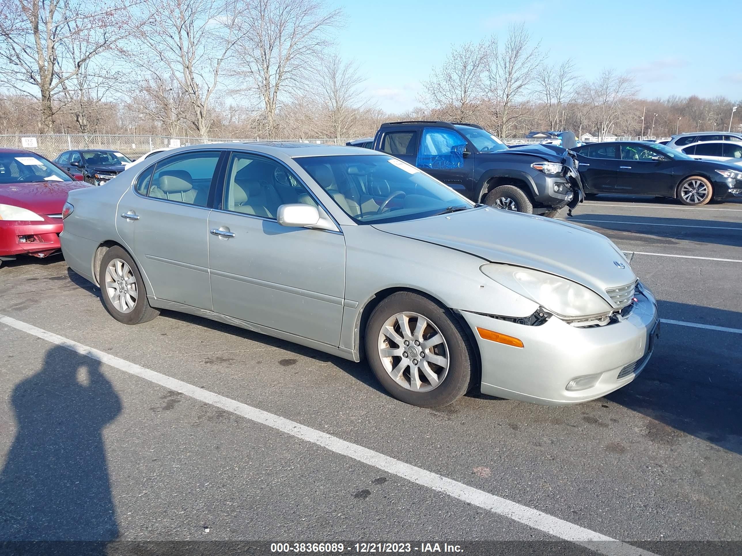 LEXUS ES 2002 jthbf30g720063586