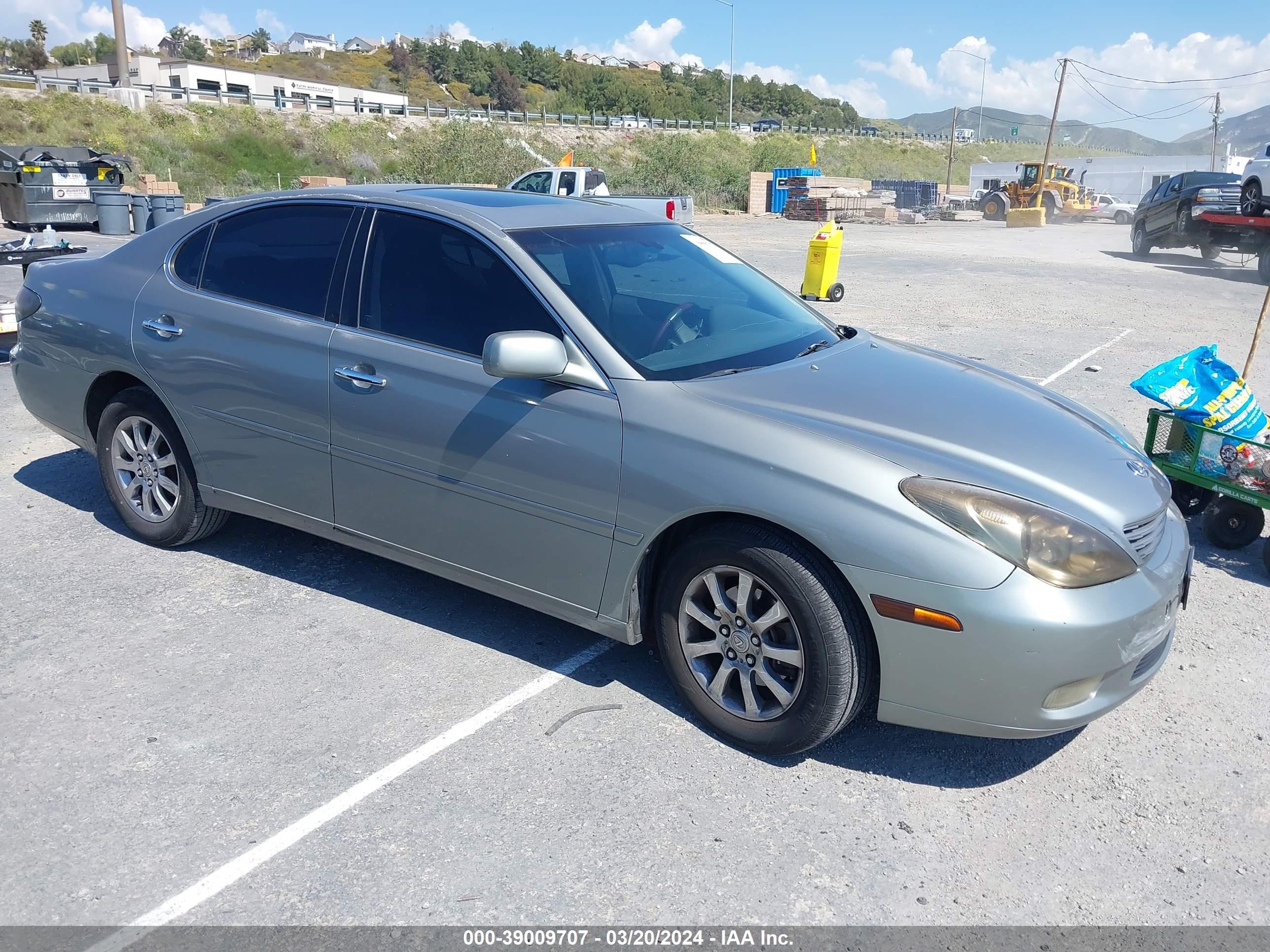 LEXUS ES 2002 jthbf30g720080467