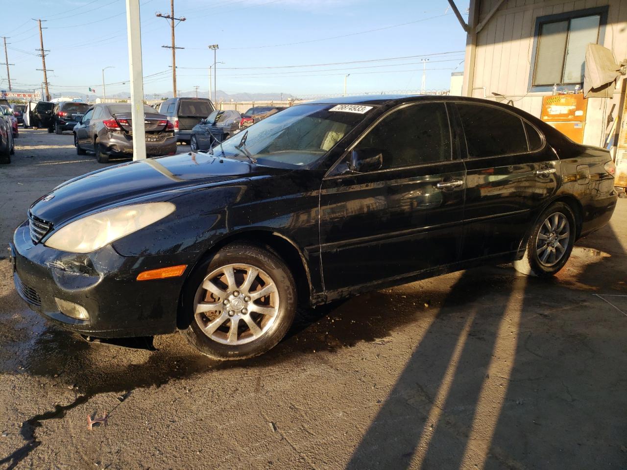 LEXUS ES 2003 jthbf30g730091485