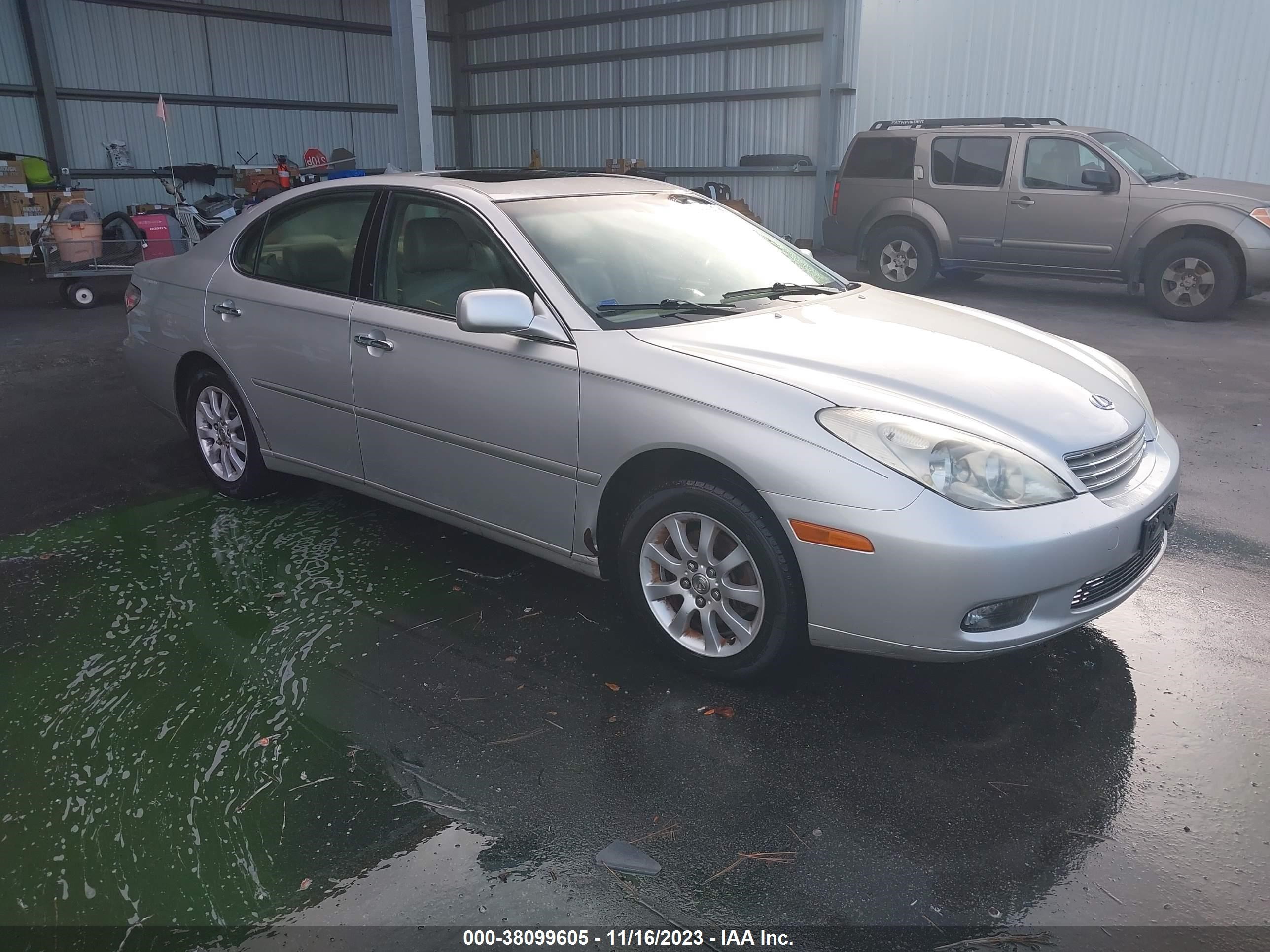 LEXUS ES 2003 jthbf30g730100945