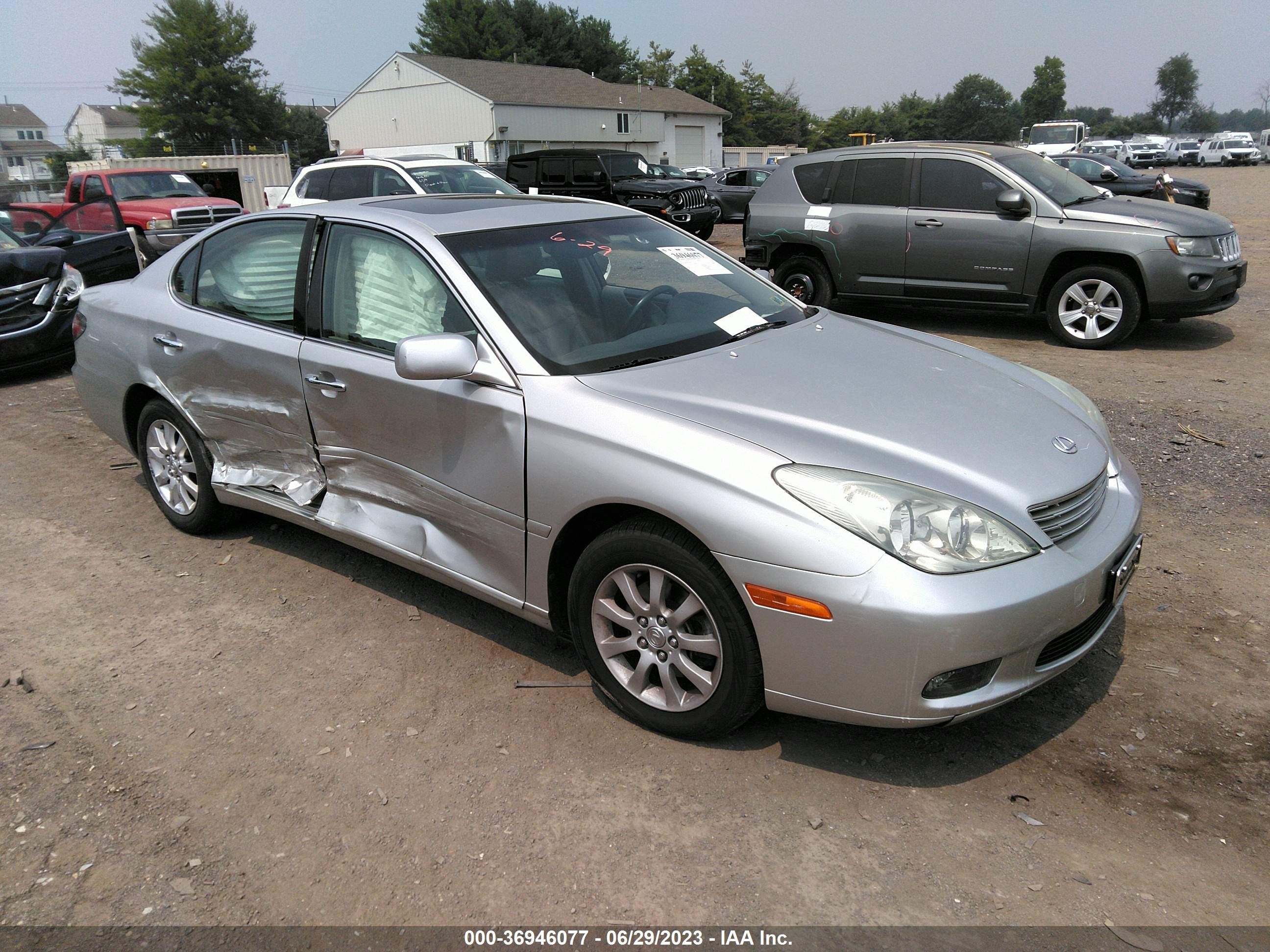 LEXUS ES 2003 jthbf30g730140863