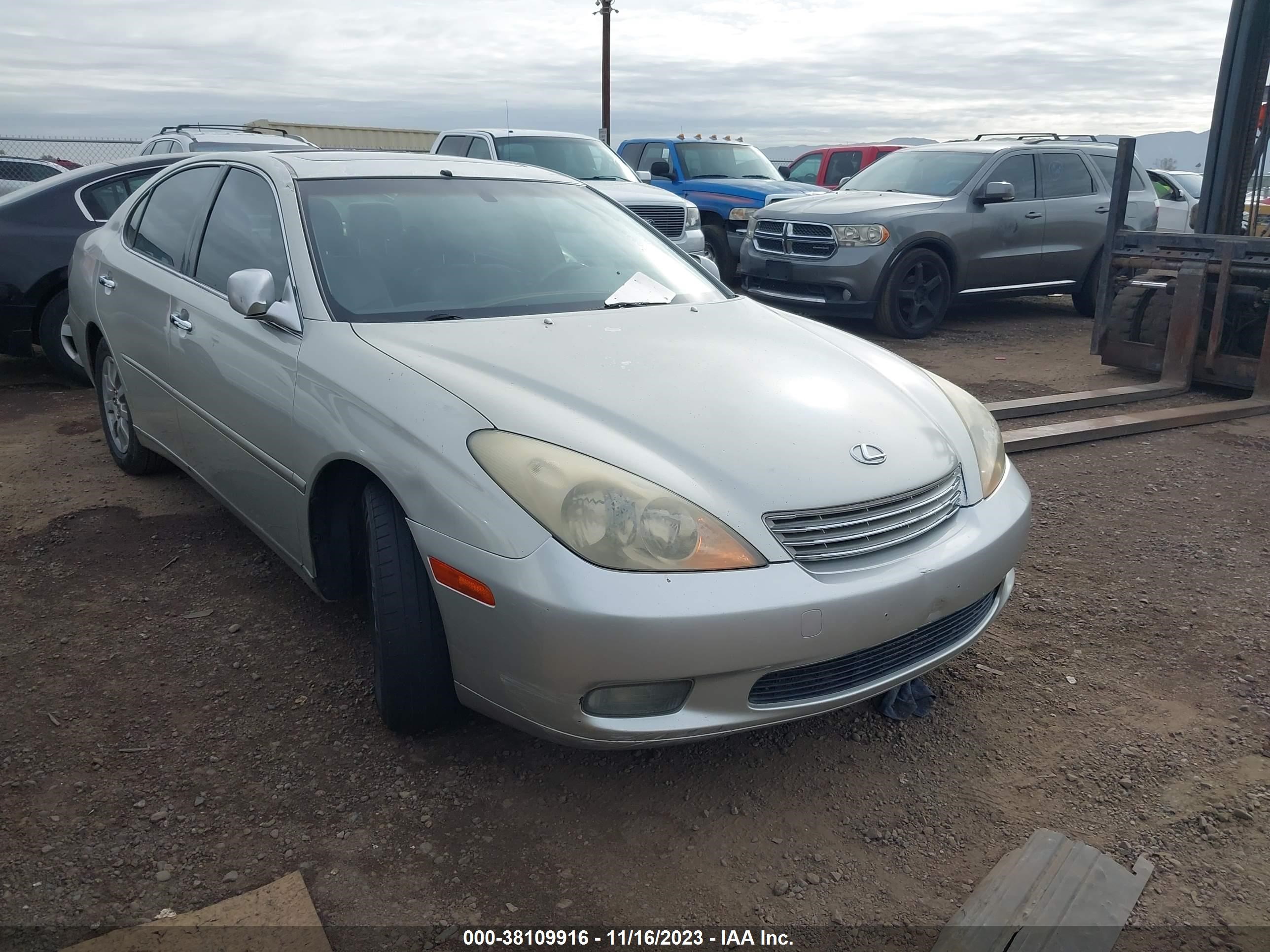 LEXUS ES 2003 jthbf30g736000339