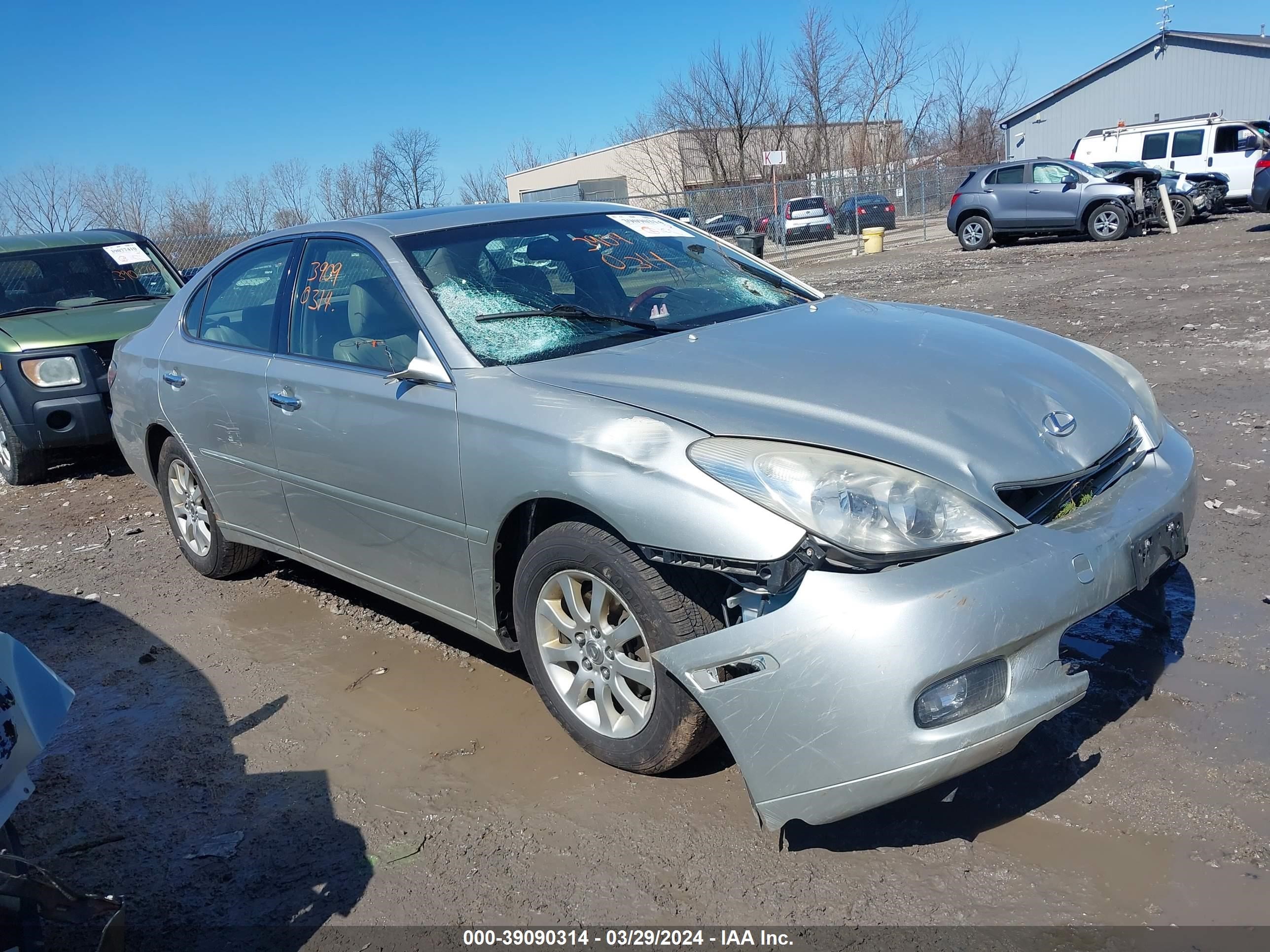 LEXUS ES 2003 jthbf30g736017433