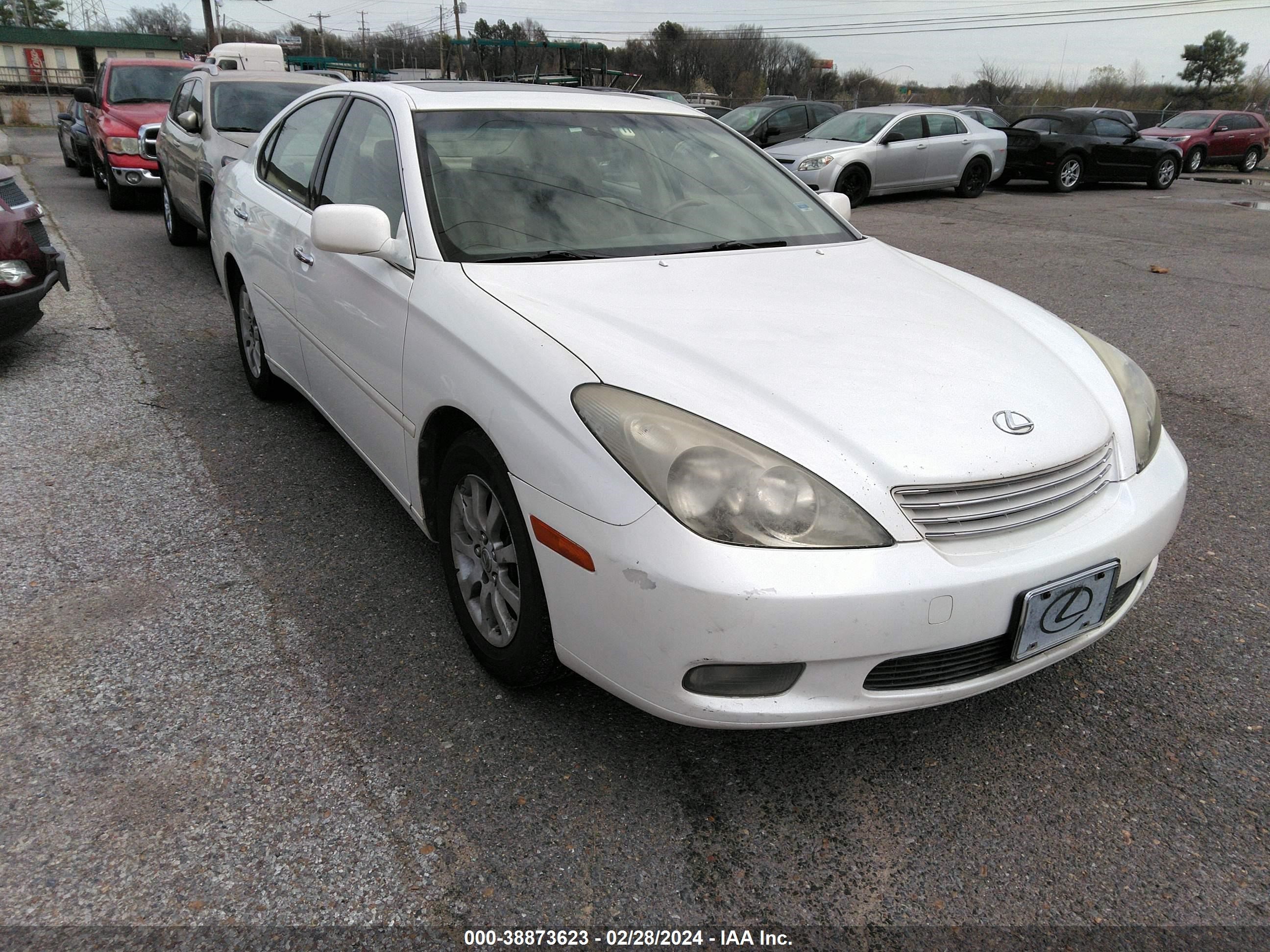 LEXUS ES 2002 jthbf30g820082003