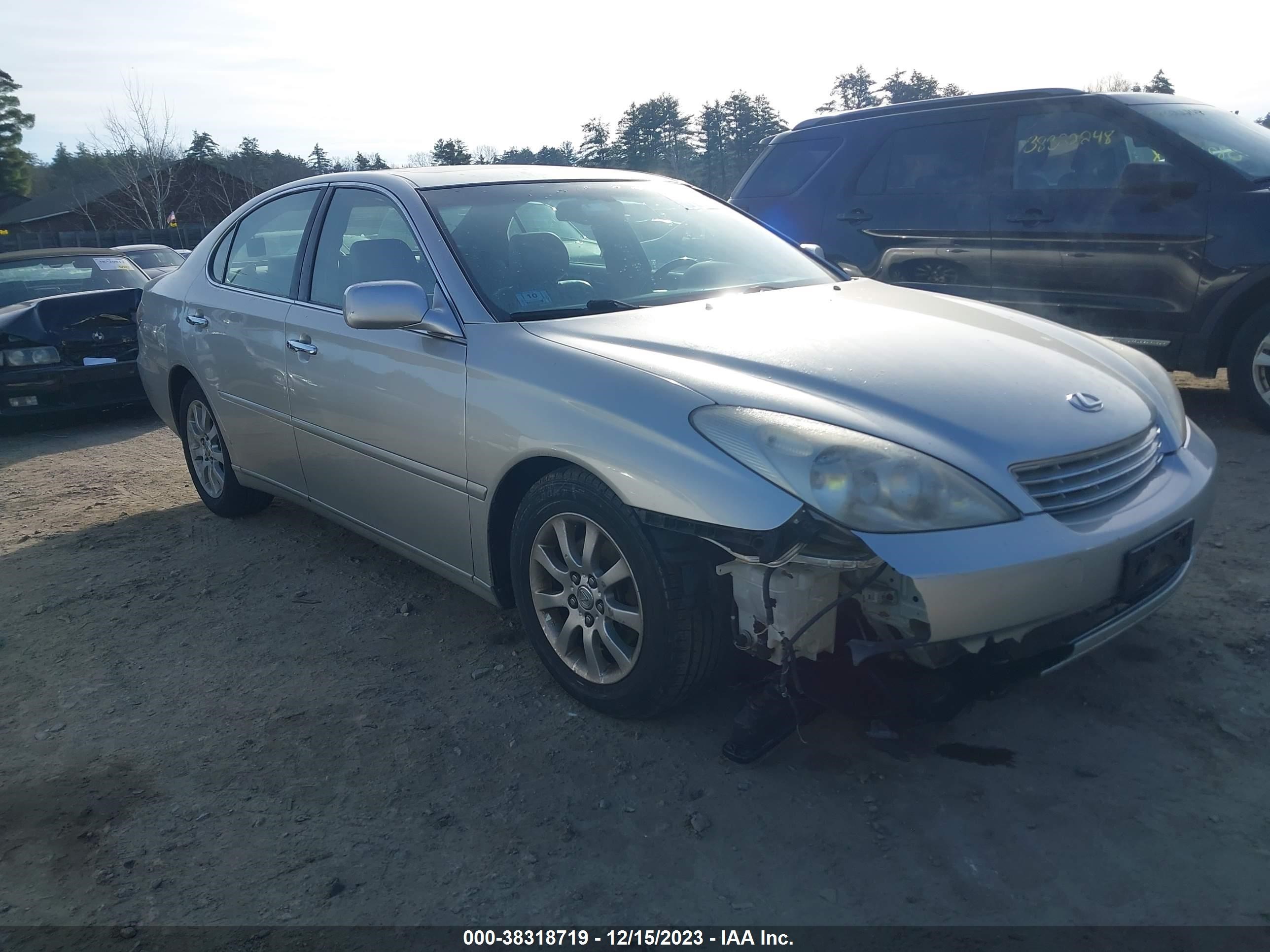 LEXUS ES 2003 jthbf30g830092807