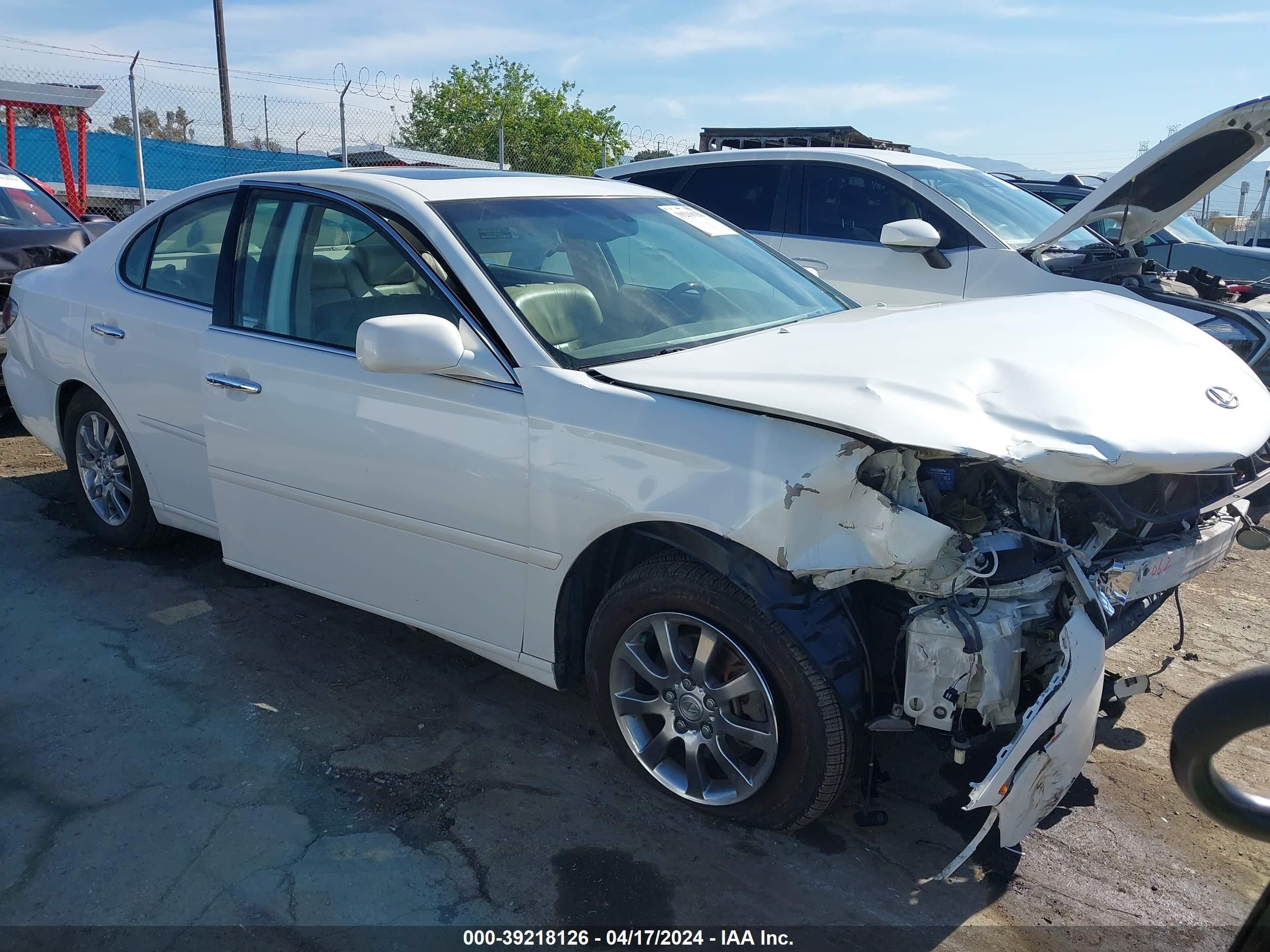 LEXUS ES 2003 jthbf30g830113011