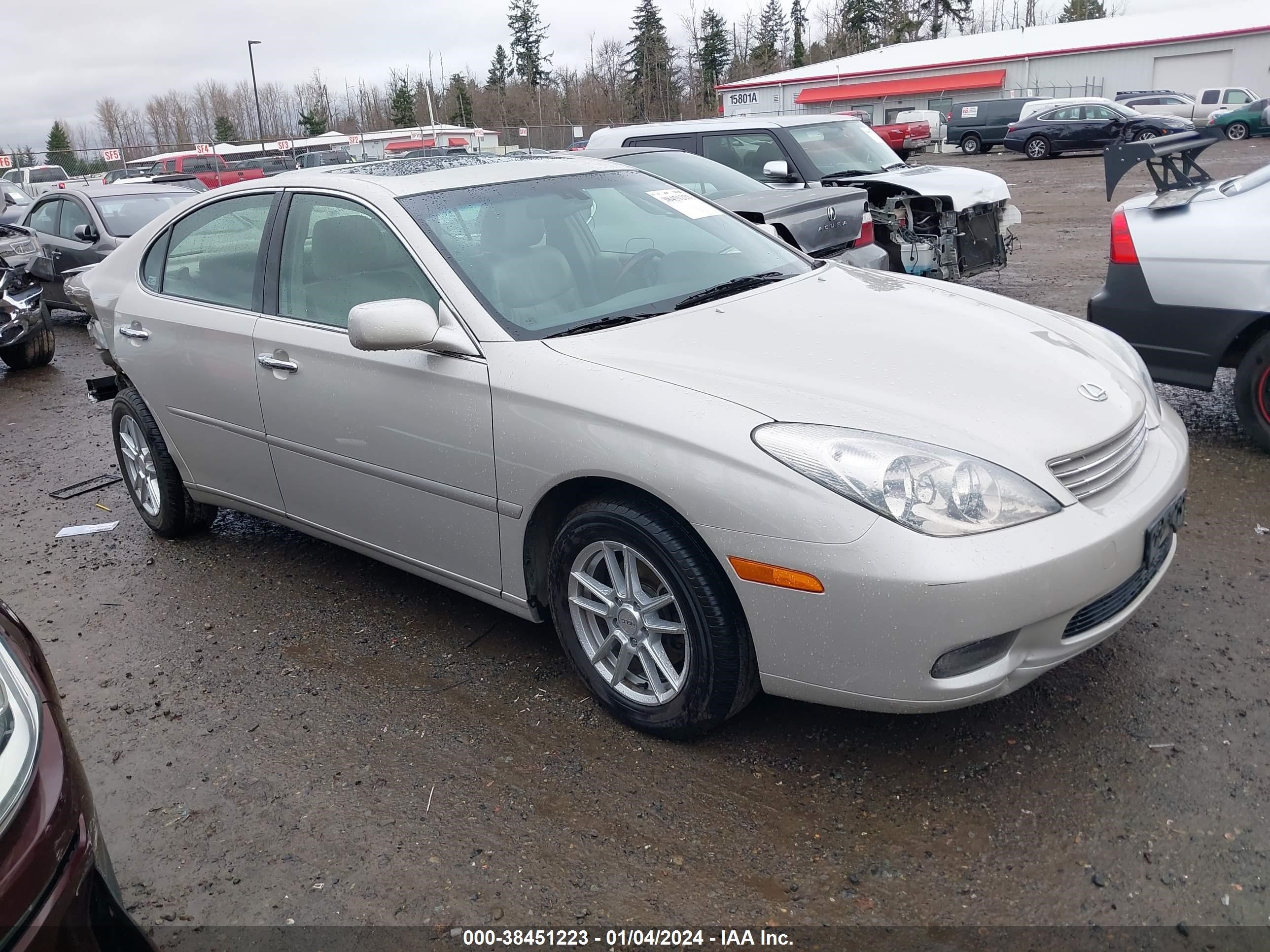 LEXUS ES 2003 jthbf30g830133212