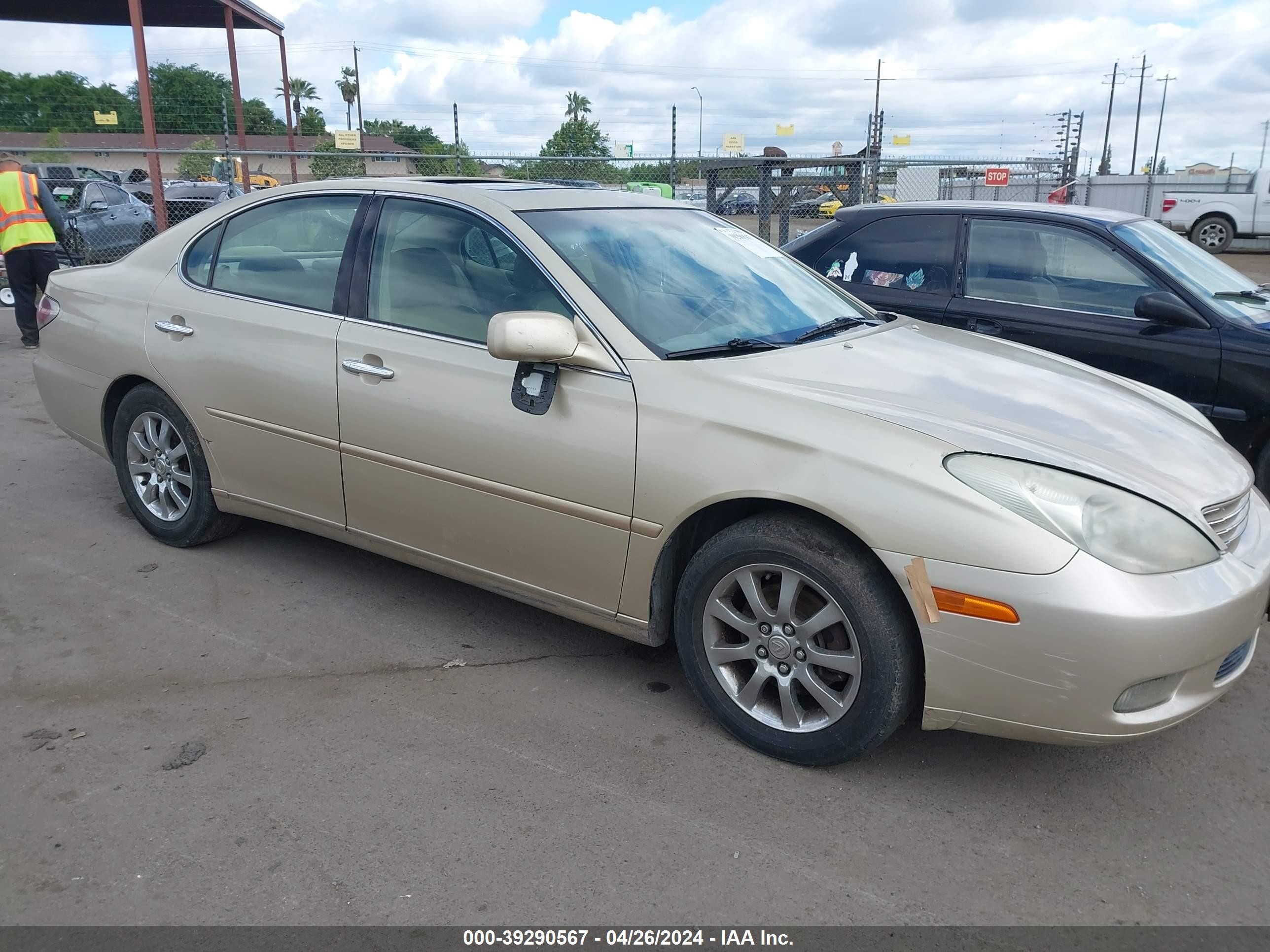 LEXUS ES 2003 jthbf30g830133775