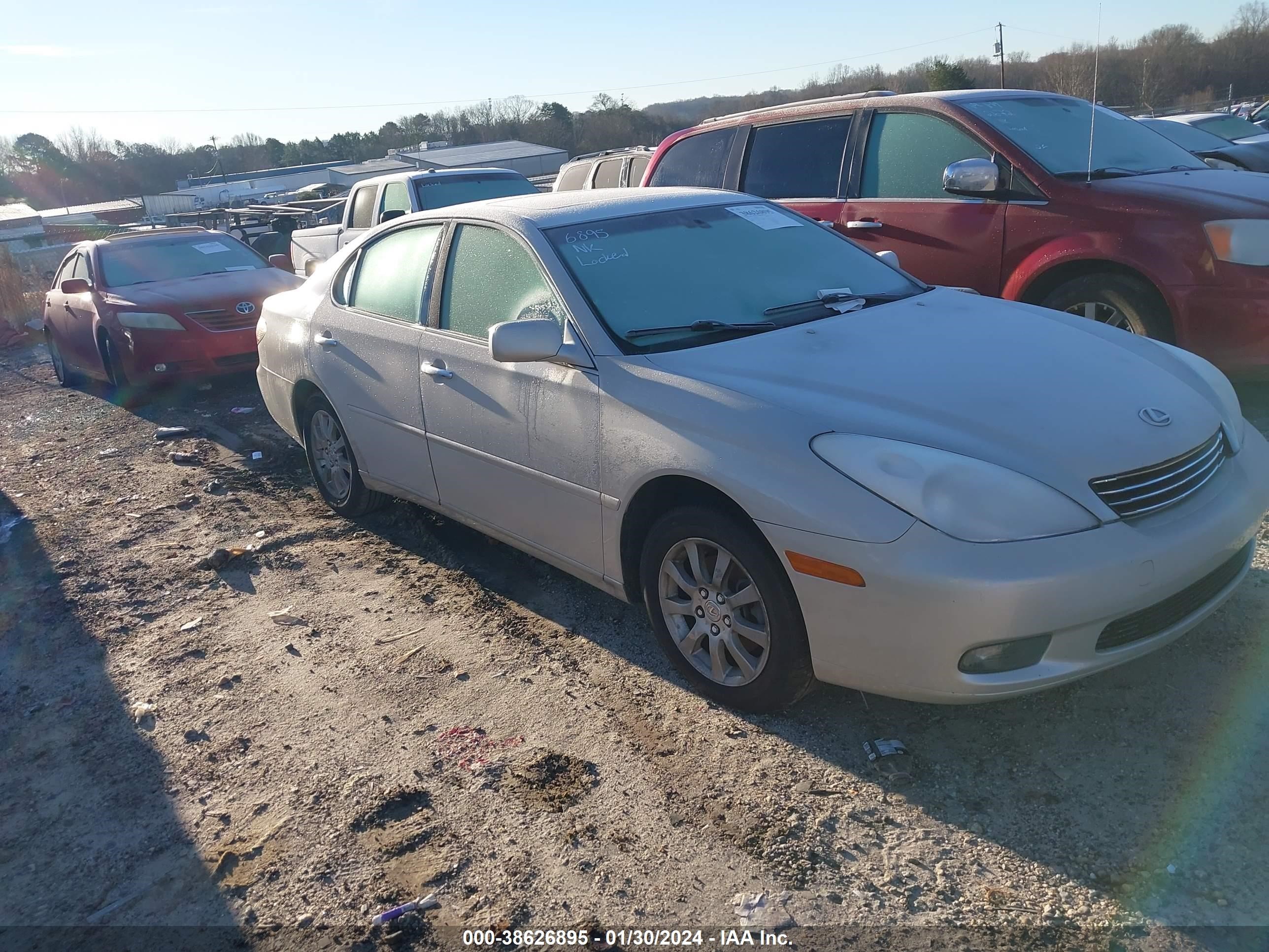 LEXUS ES 2003 jthbf30g836009115