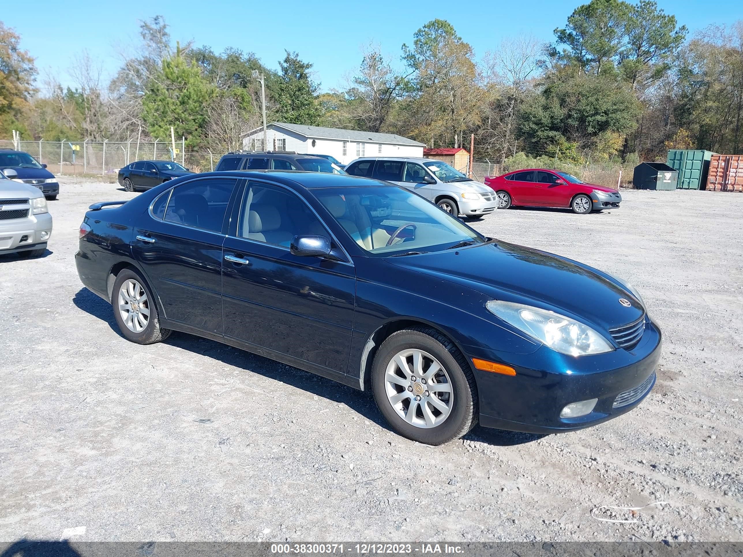 LEXUS ES 2002 jthbf30g920081684