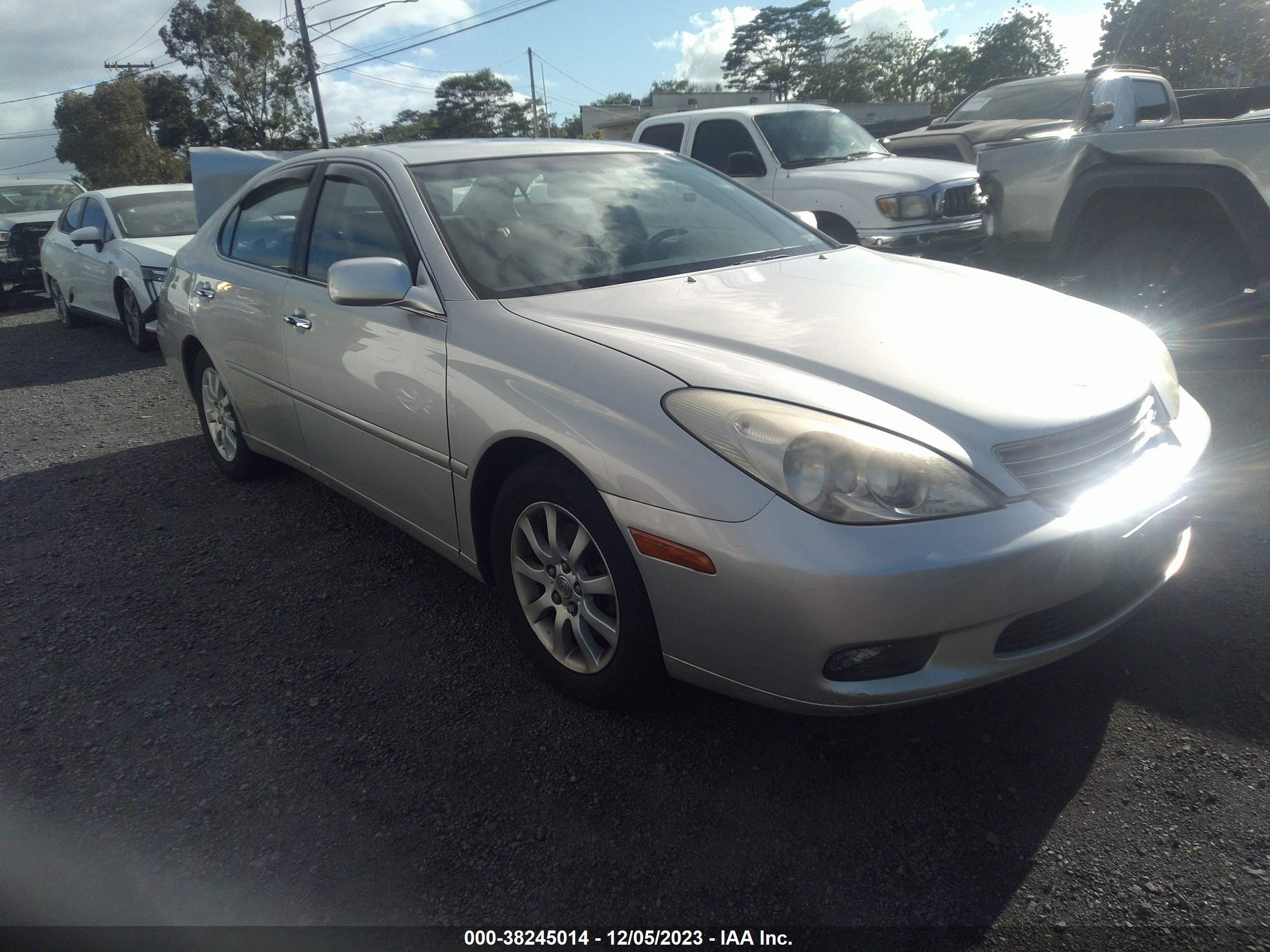 LEXUS ES 2002 jthbf30g925024260